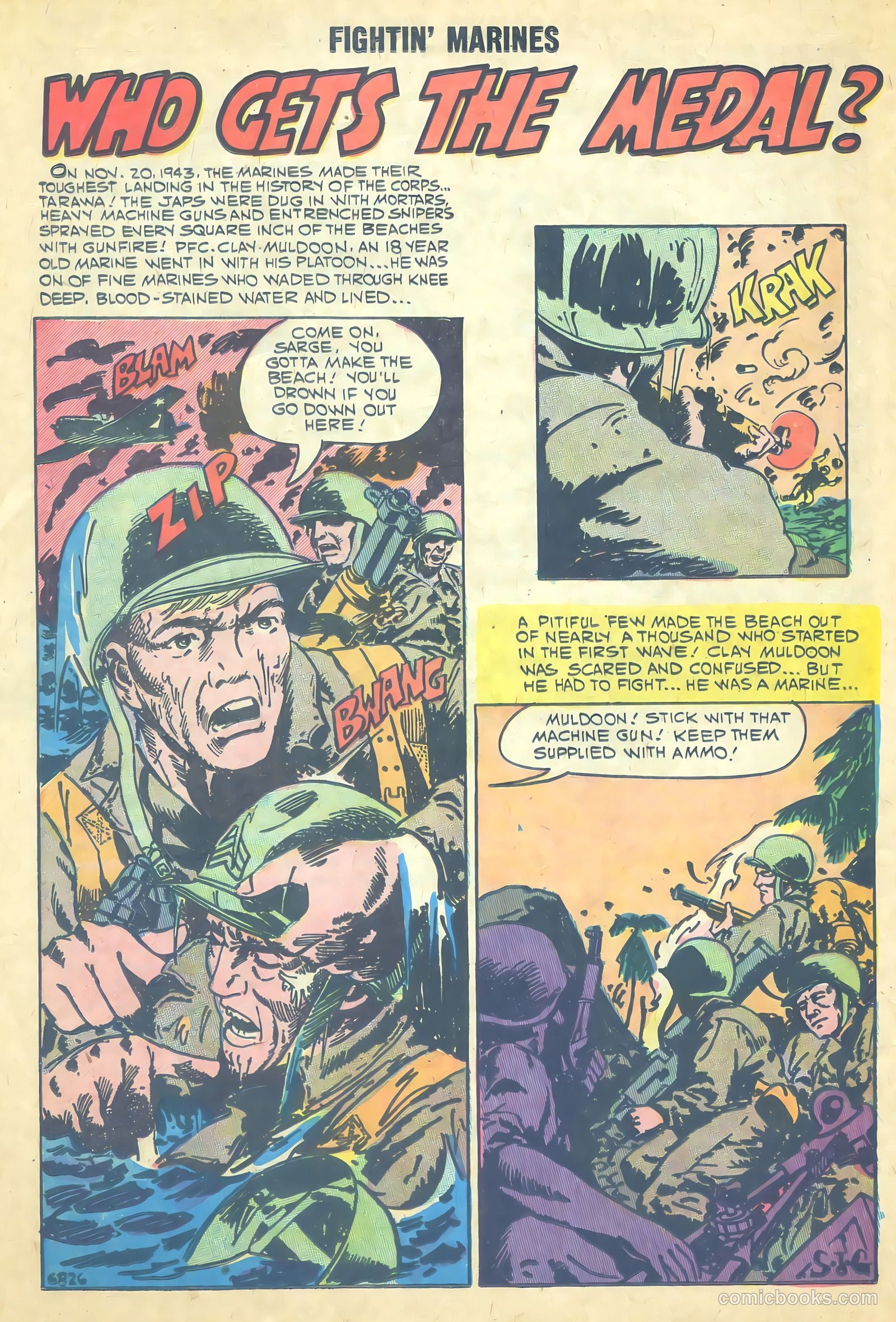 Fightin' Marines #38 (1960) — page 26 of 36