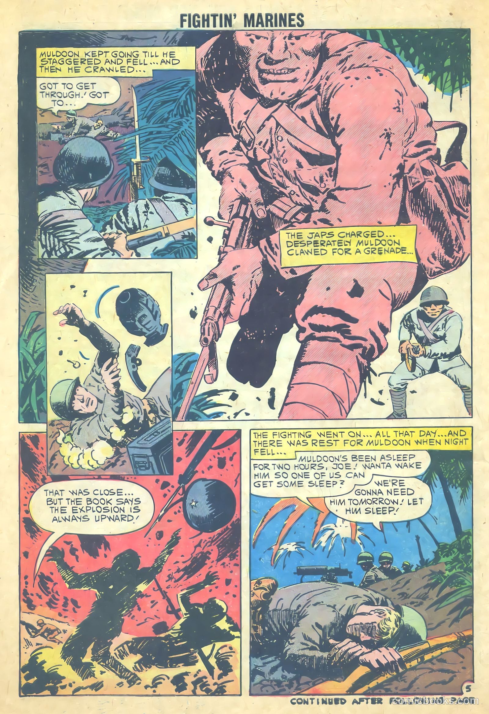 Fightin' Marines #38 (1960) — page 30 of 36