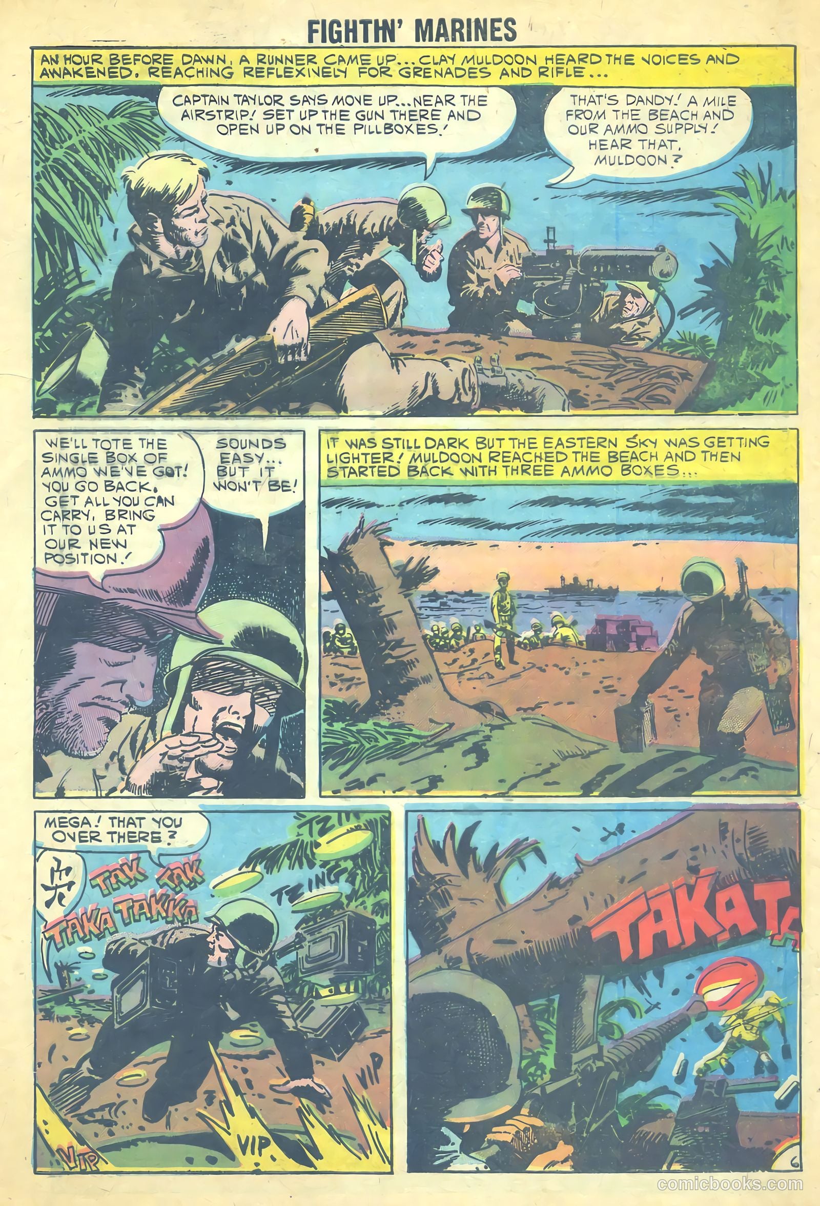 Fightin' Marines #38 (1960) — page 32 of 36