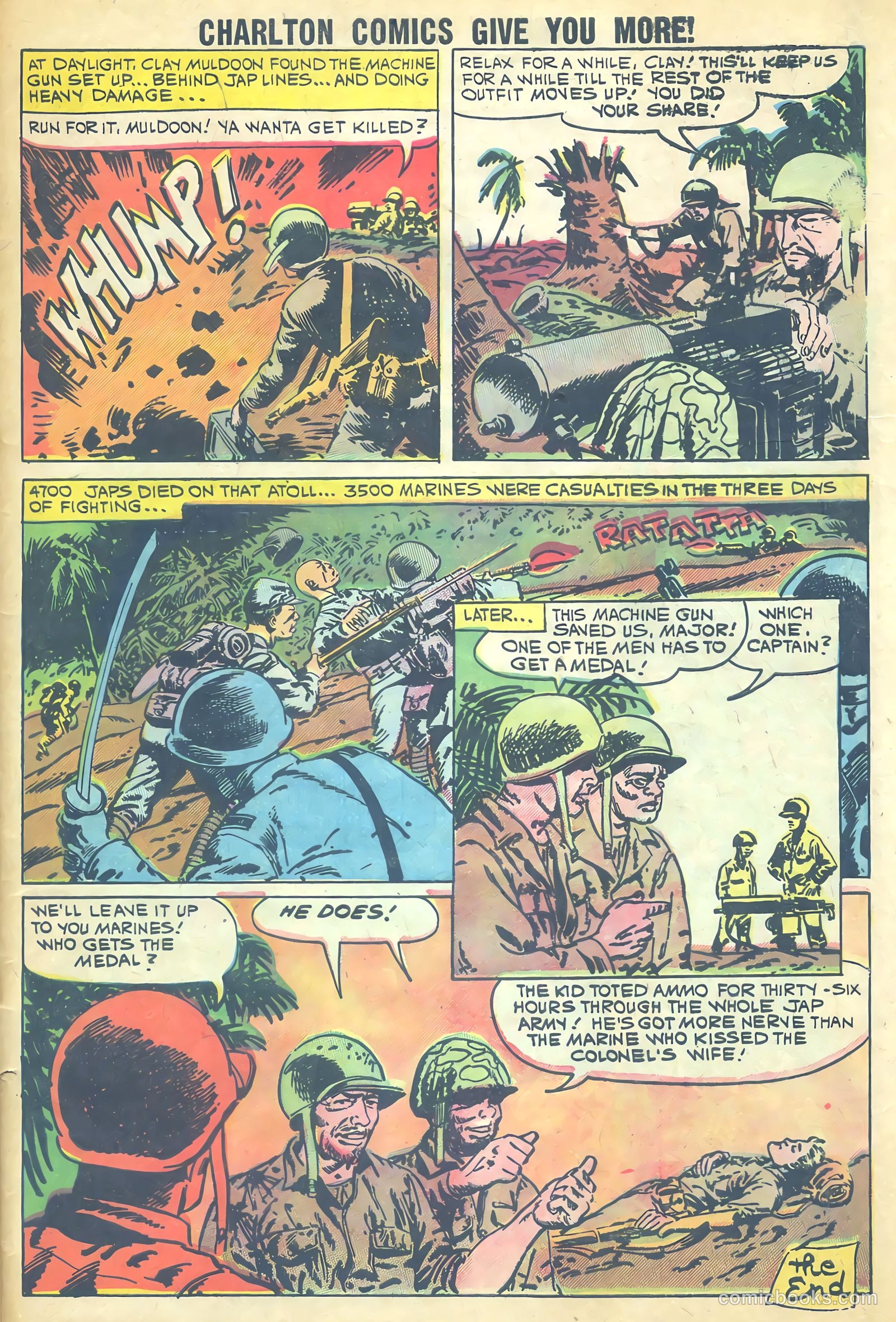 Fightin' Marines #38 (1960) — page 33 of 36
