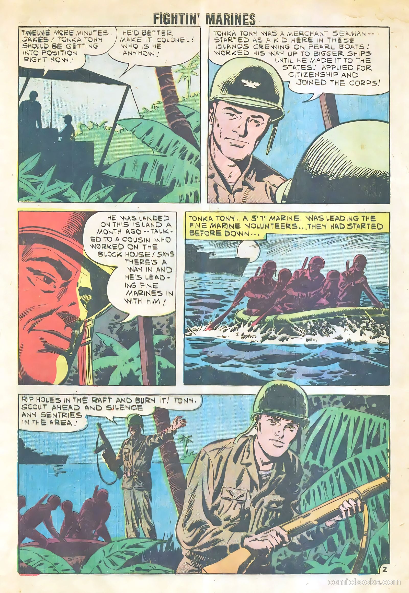 Fightin' Marines #39 (1961) — page 4 of 36