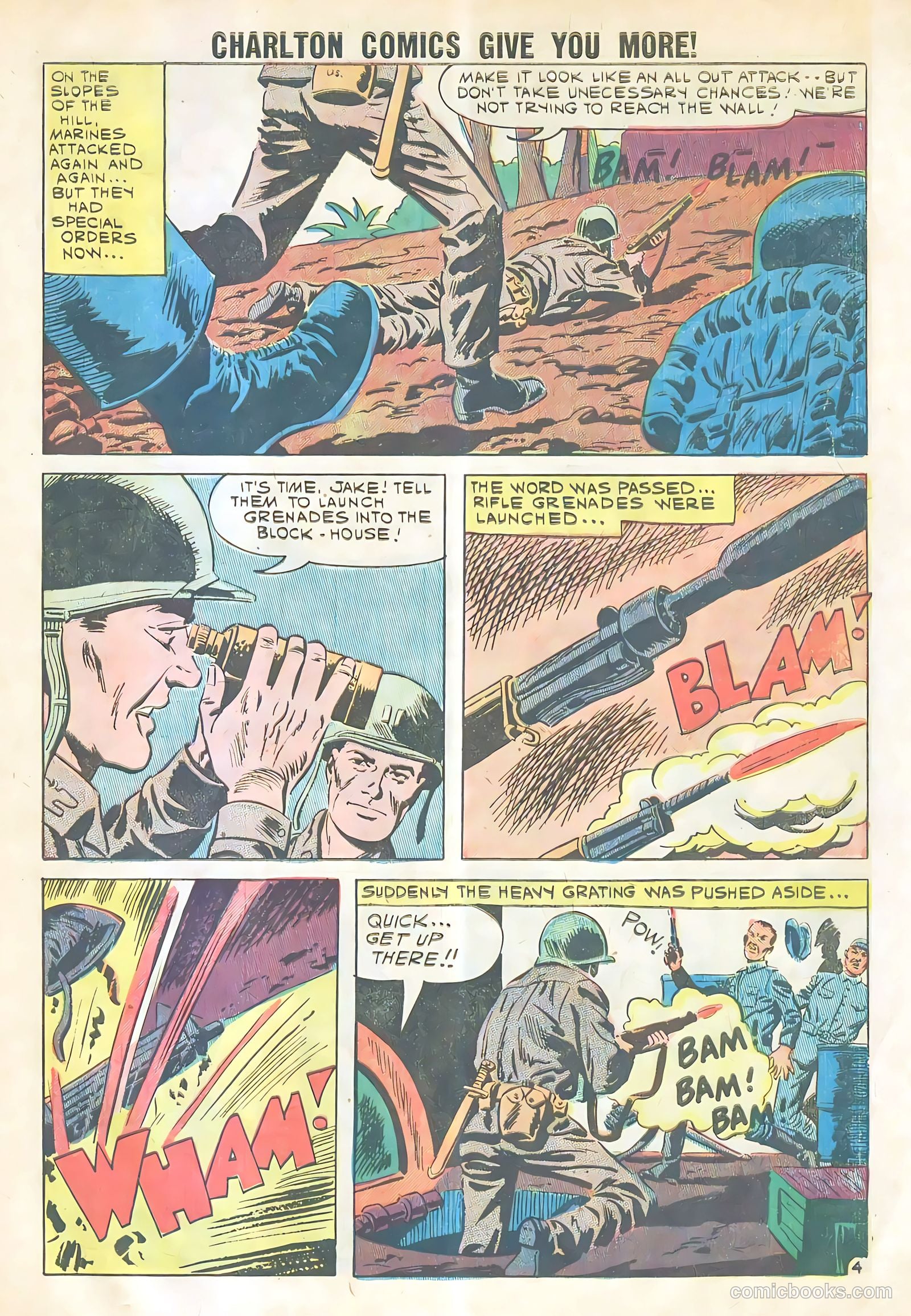 Fightin' Marines #39 (1961) — page 7 of 36