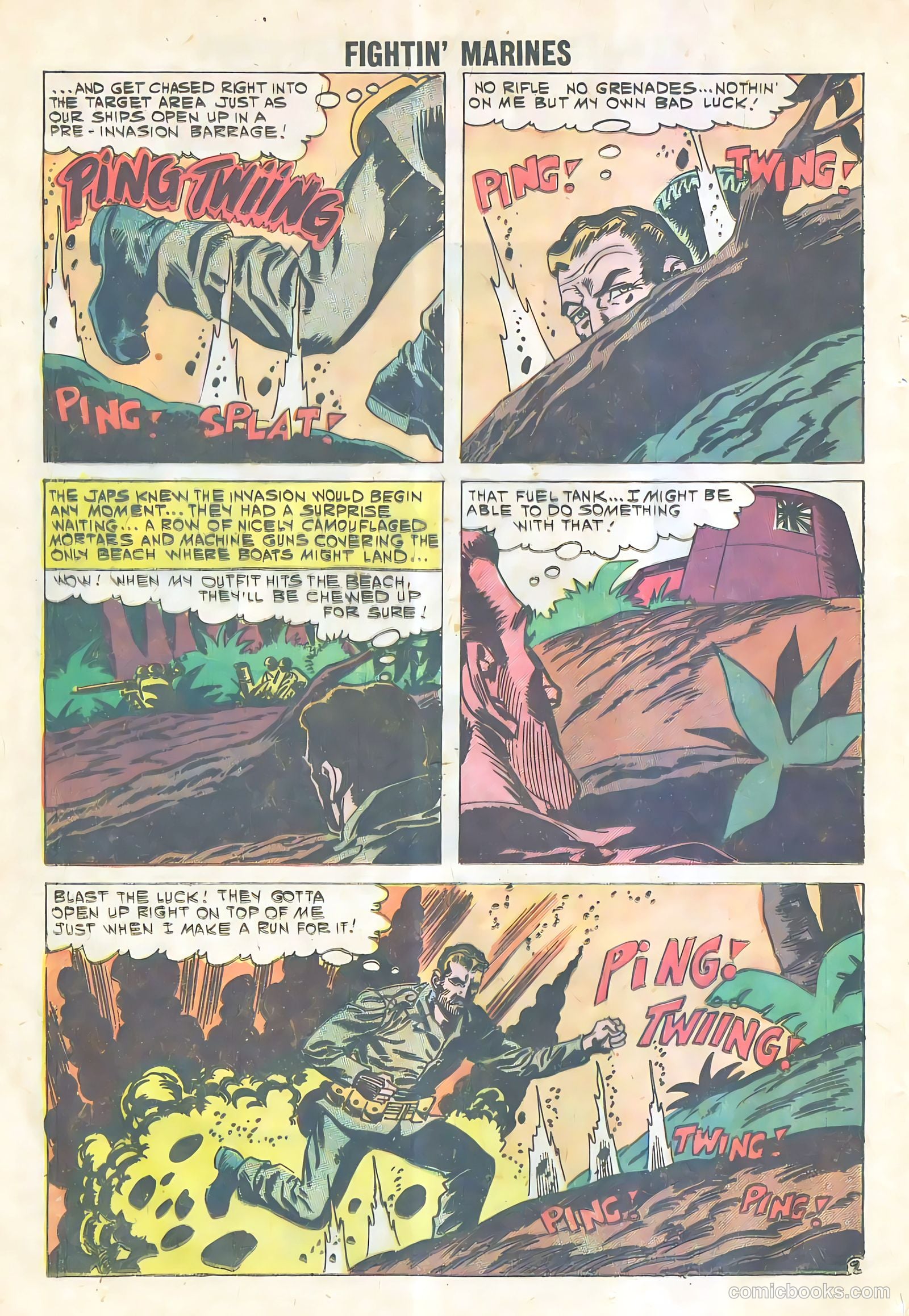 Fightin' Marines #39 (1961) — page 12 of 36