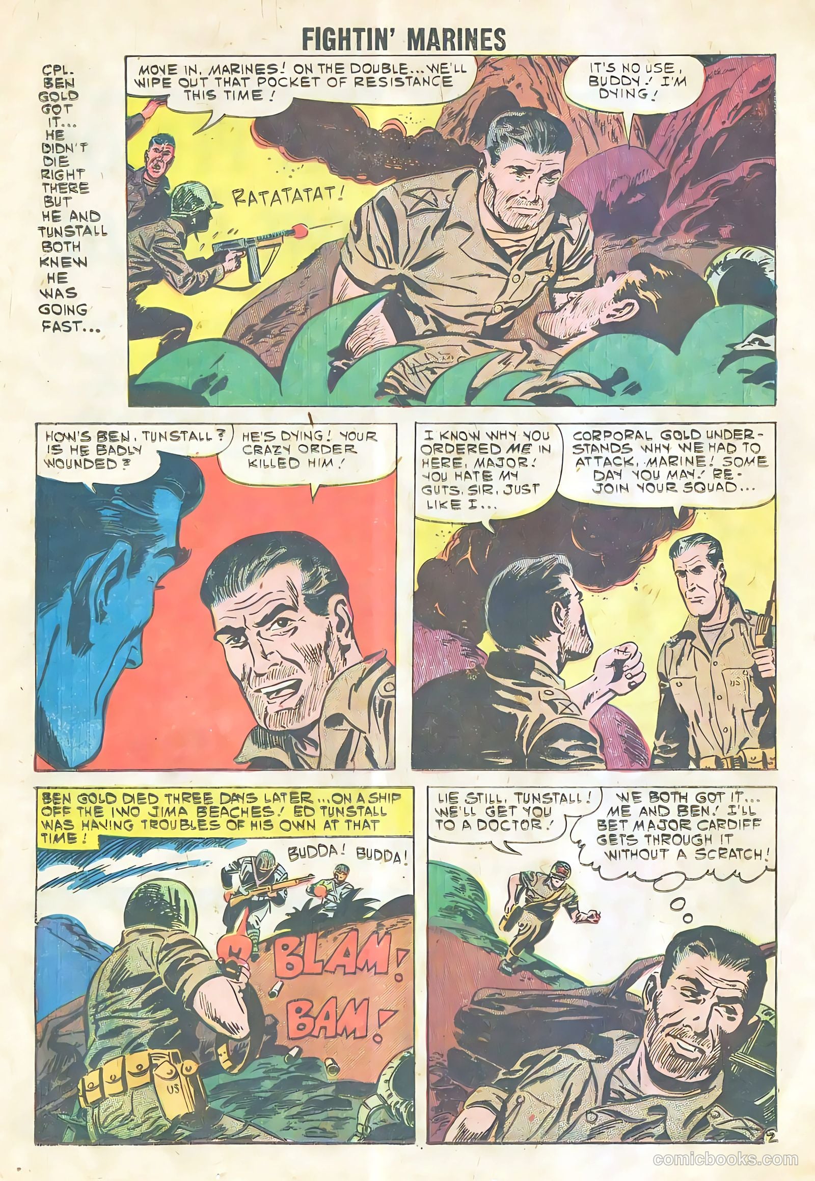 Fightin' Marines #39 (1961) — page 16 of 36