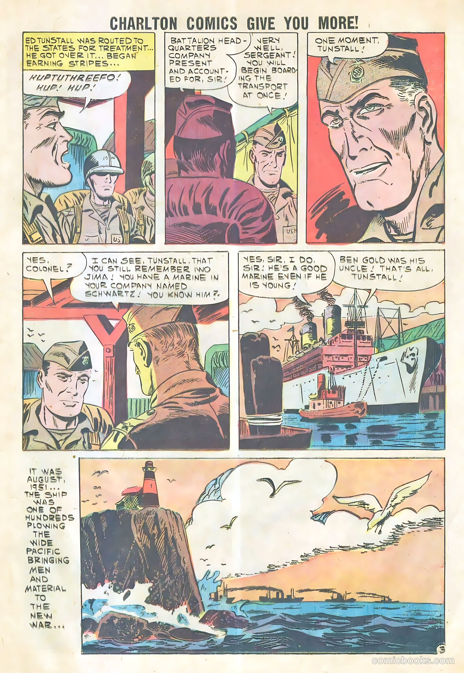 Fightin' Marines #39 (1961) — page 17 of 36