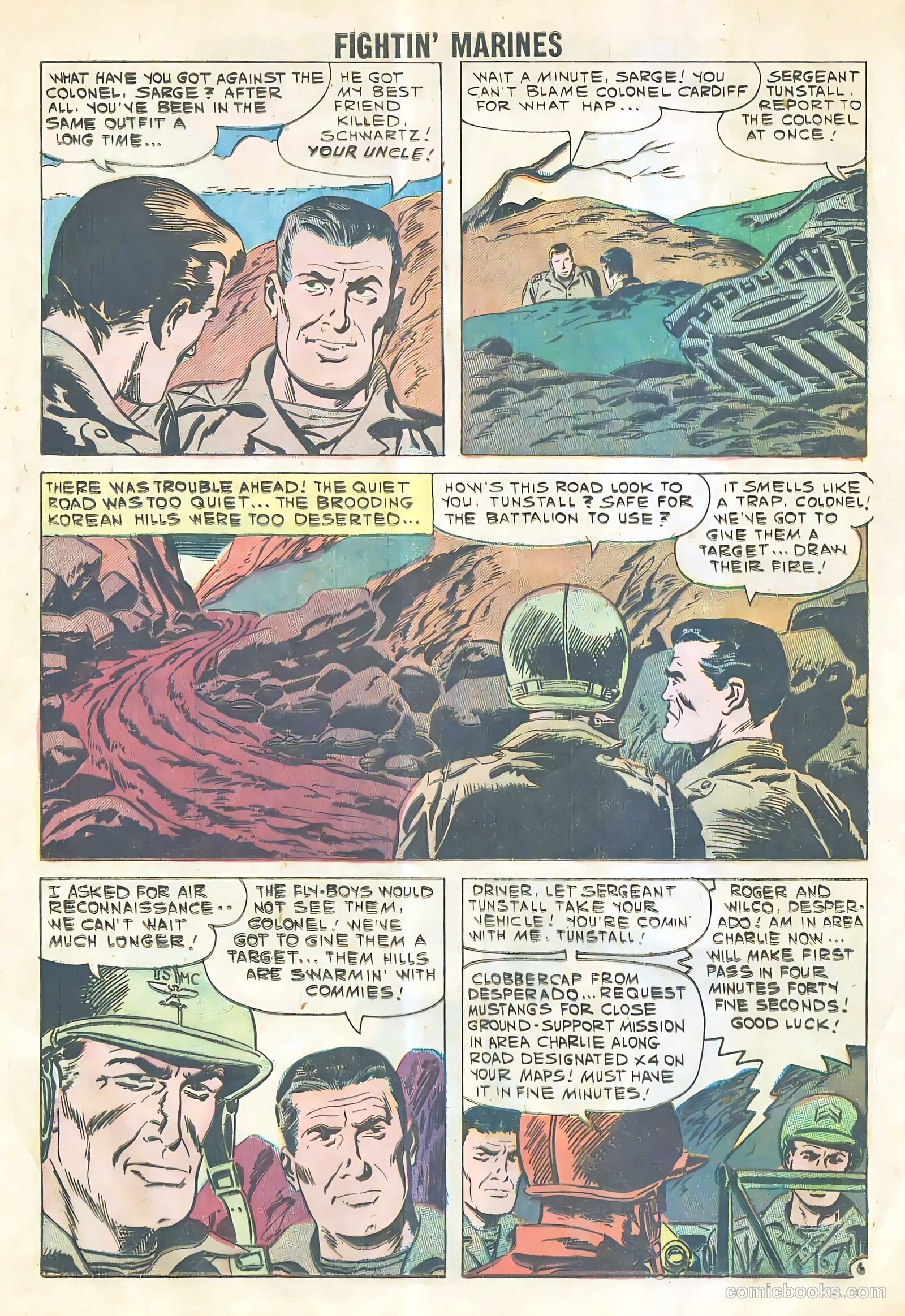 Fightin' Marines #39 (1961) — page 20 of 36