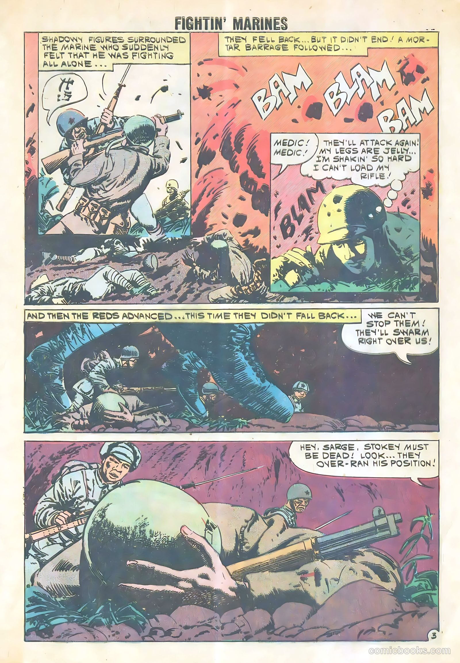 Fightin' Marines #39 (1961) — page 28 of 36