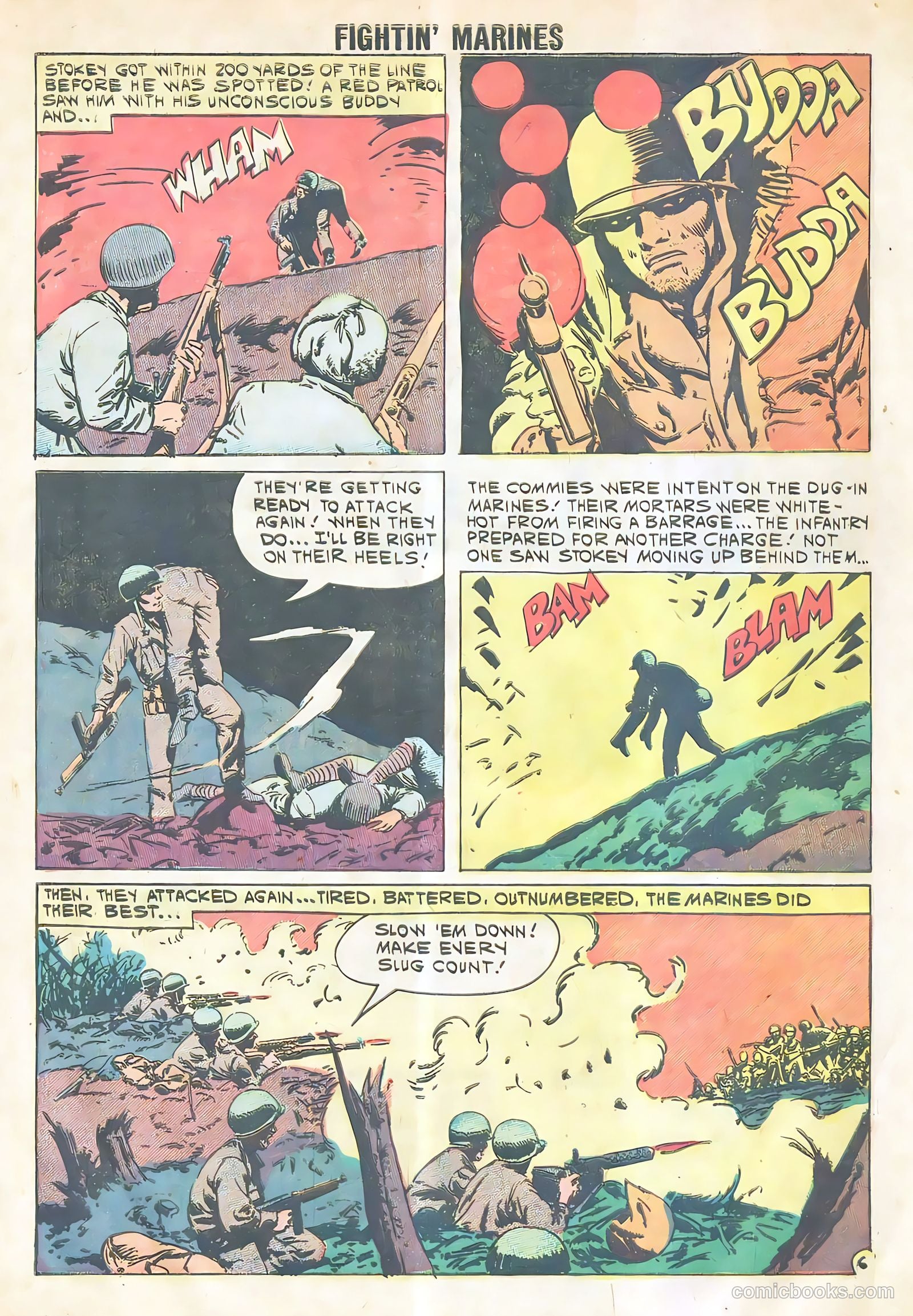 Fightin' Marines #39 (1961) — page 32 of 36