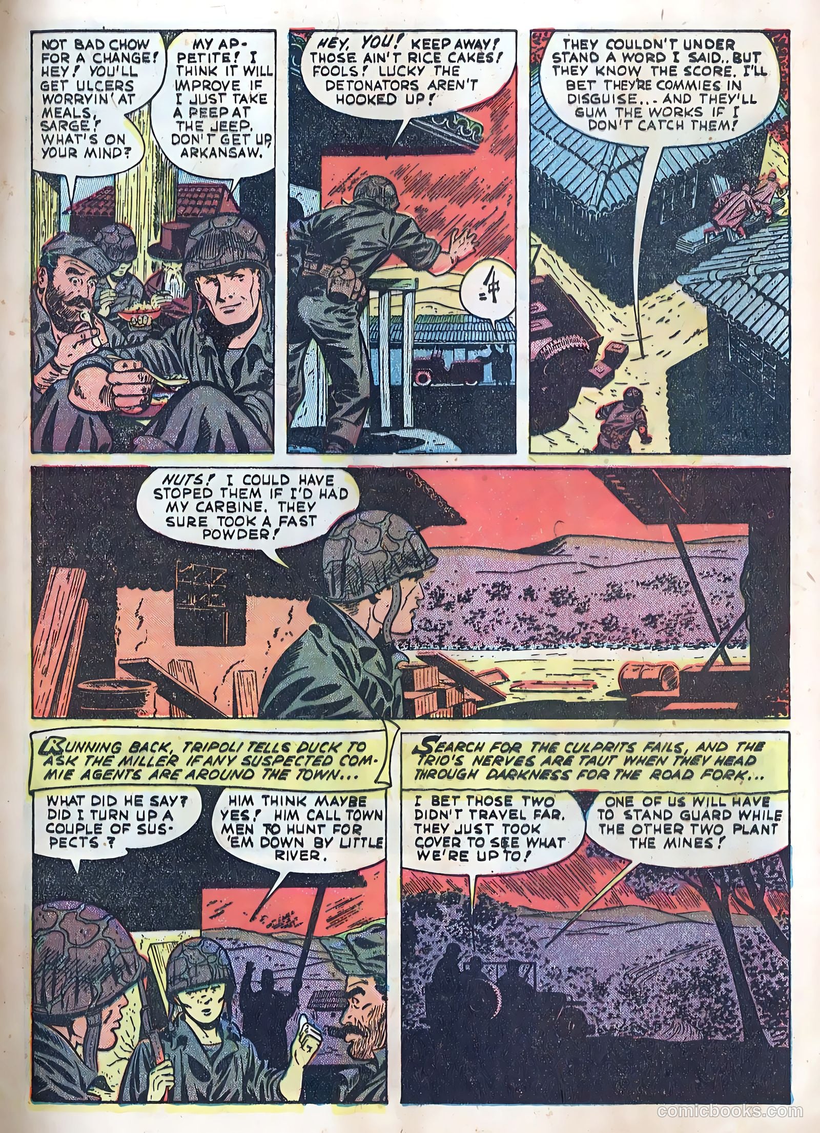 Fightin' Marines #4 (1952) — page 5 of 36