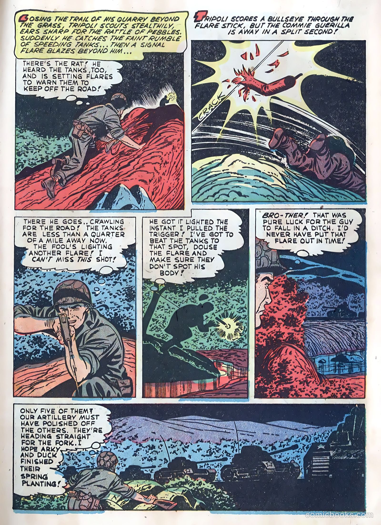 Fightin' Marines #4 (1952) — page 7 of 36