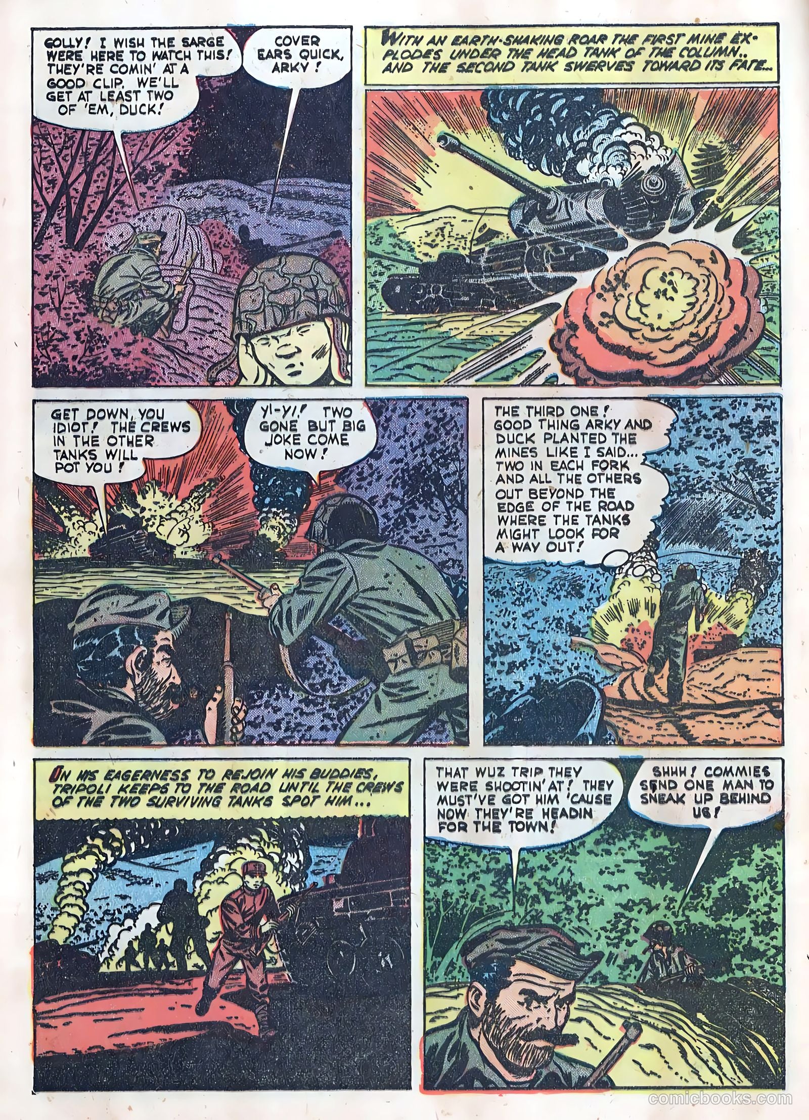 Fightin' Marines #4 (1952) — page 8 of 36