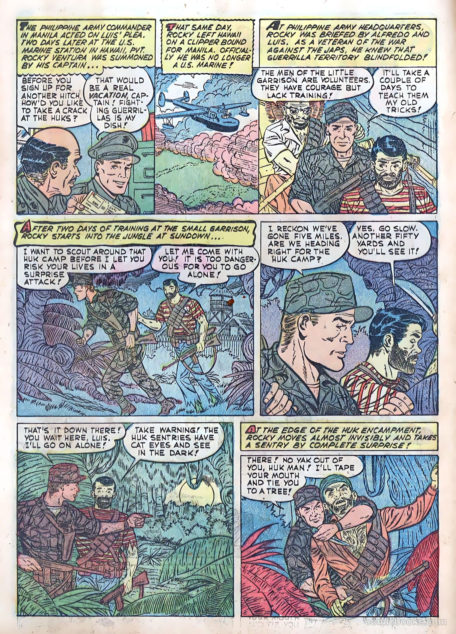 Fightin' Marines #4 (1952) — page 12 of 36