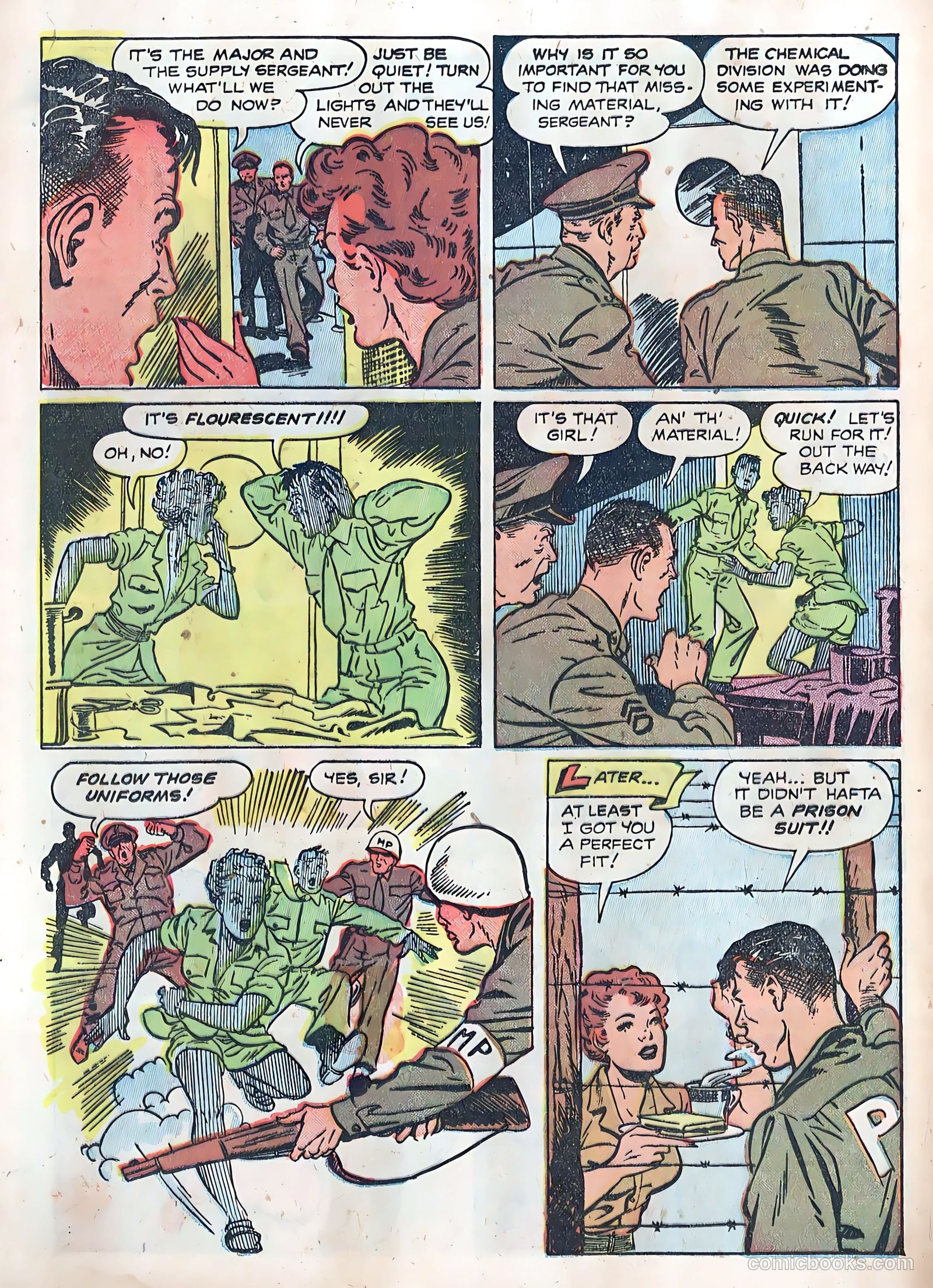 Fightin' Marines #4 (1952) — page 20 of 36