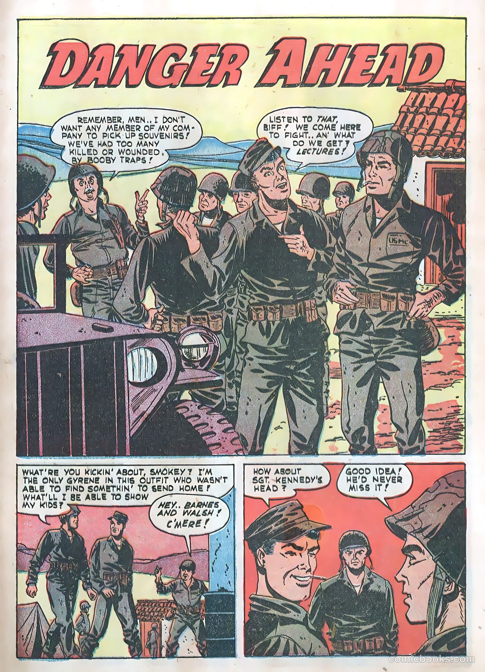 Fightin' Marines #4 (1952) — page 21 of 36