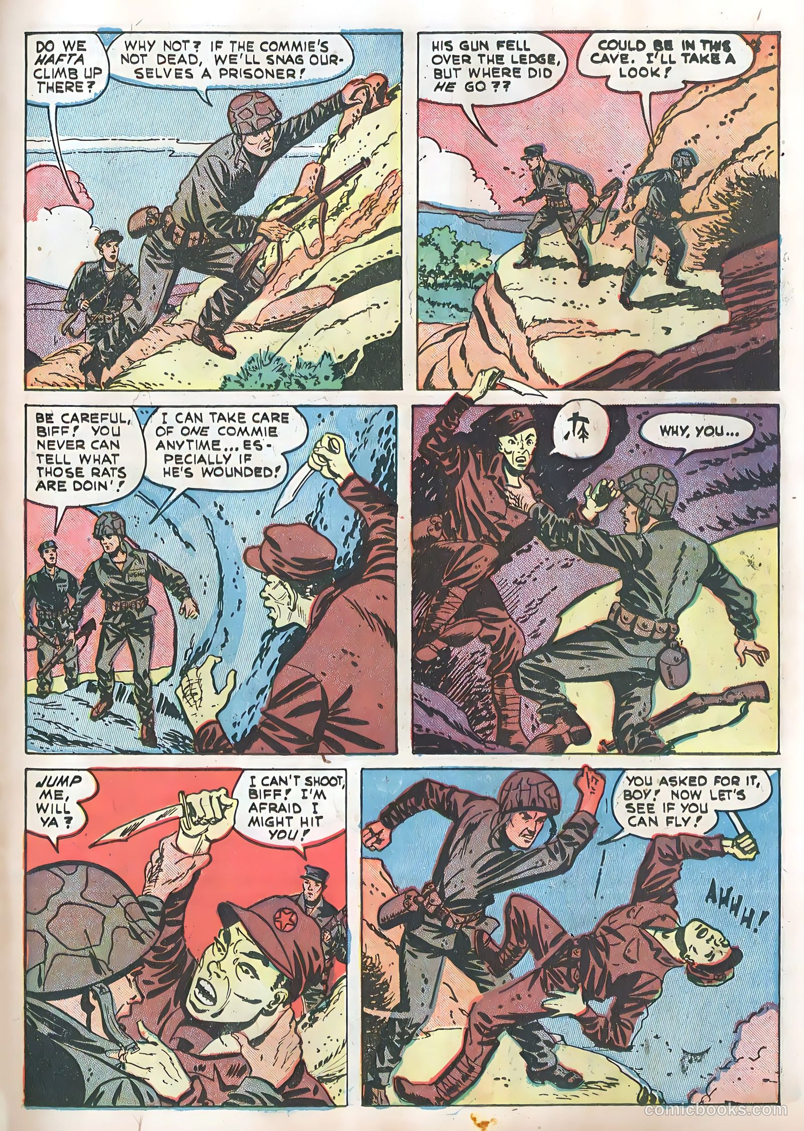 Fightin' Marines #4 (1952) — page 23 of 36