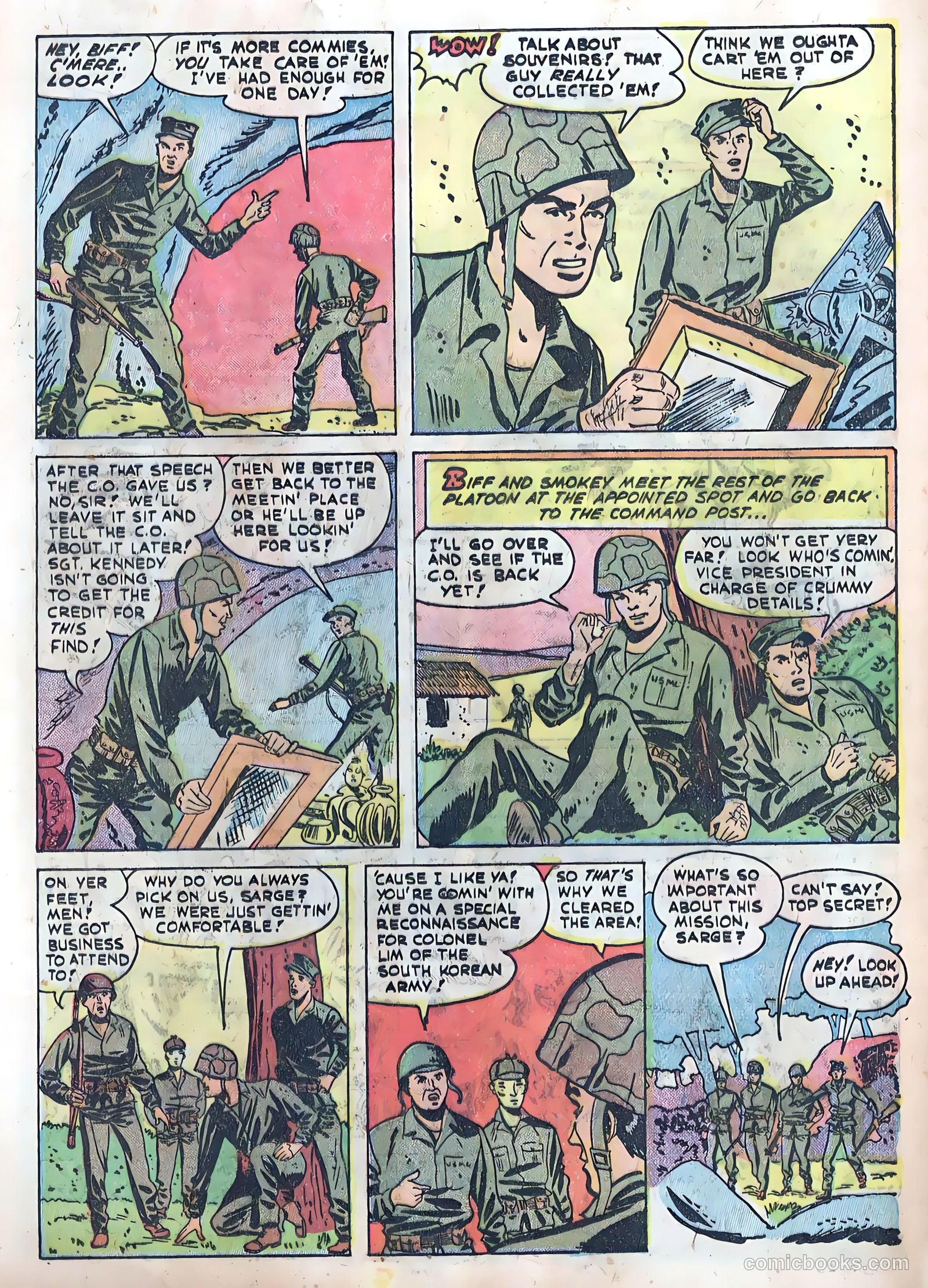 Fightin' Marines #4 (1952) — page 24 of 36