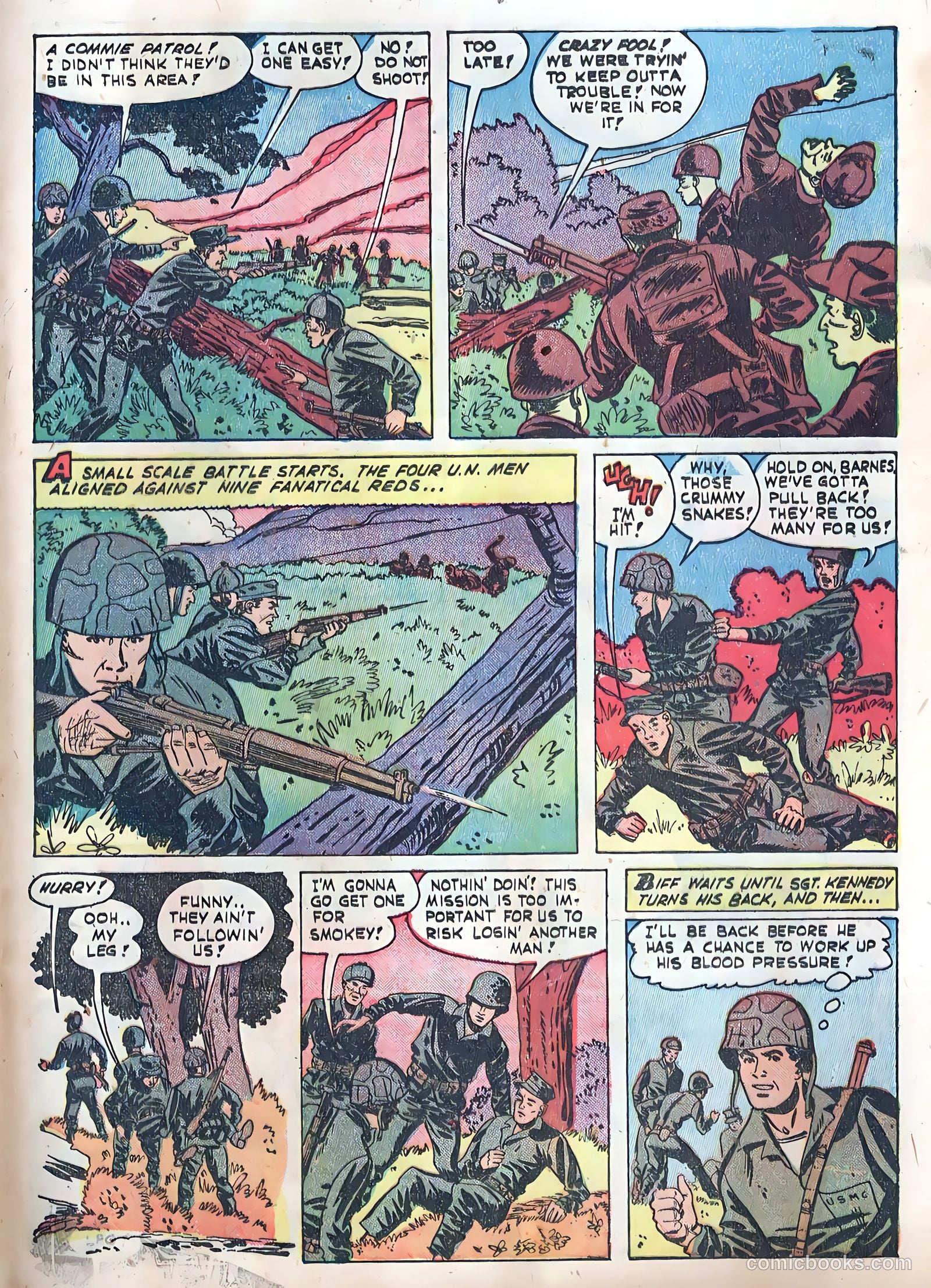 Fightin' Marines #4 (1952) — page 25 of 36