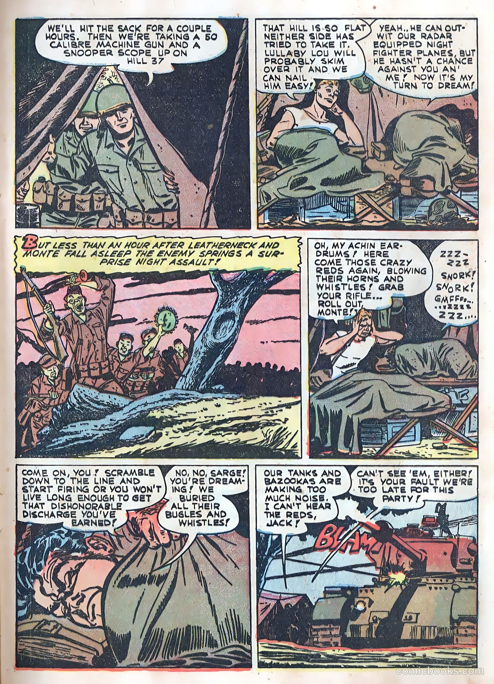 Fightin' Marines #4 (1952) — page 29 of 36
