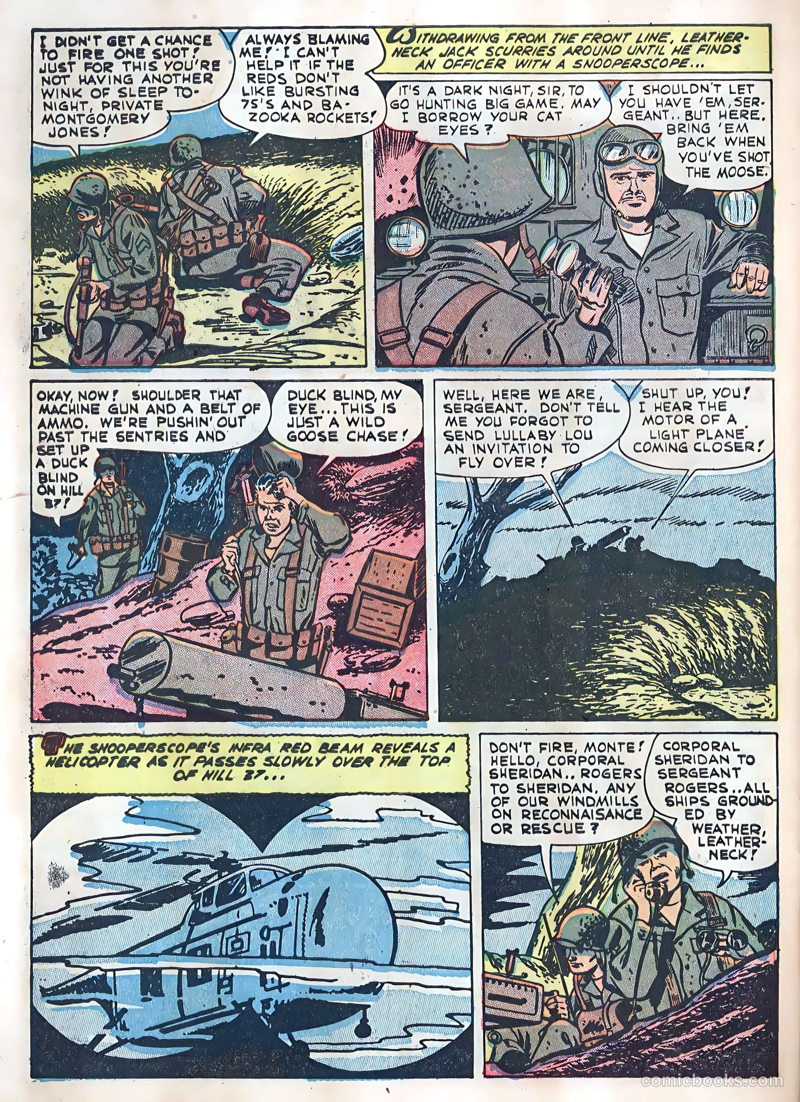 Fightin' Marines #4 (1952) — page 30 of 36
