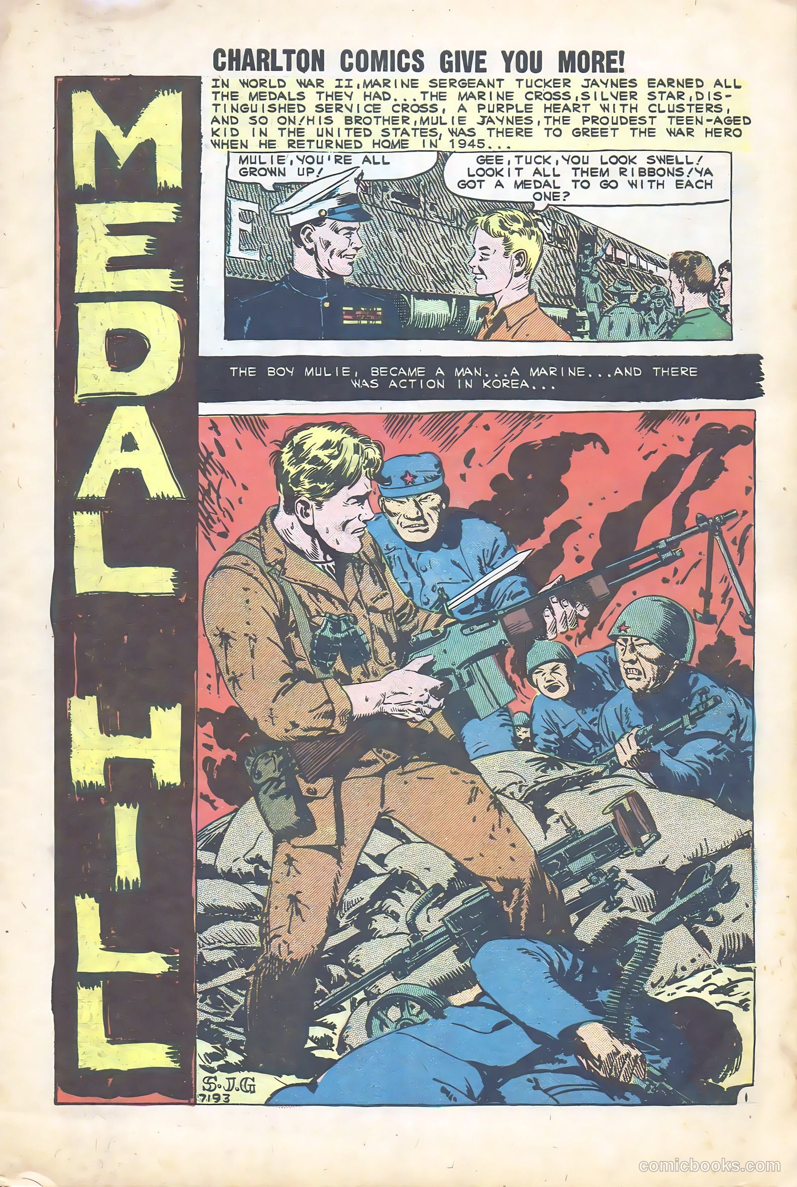 Fightin' Marines #40 (1961) — page 3 of 36