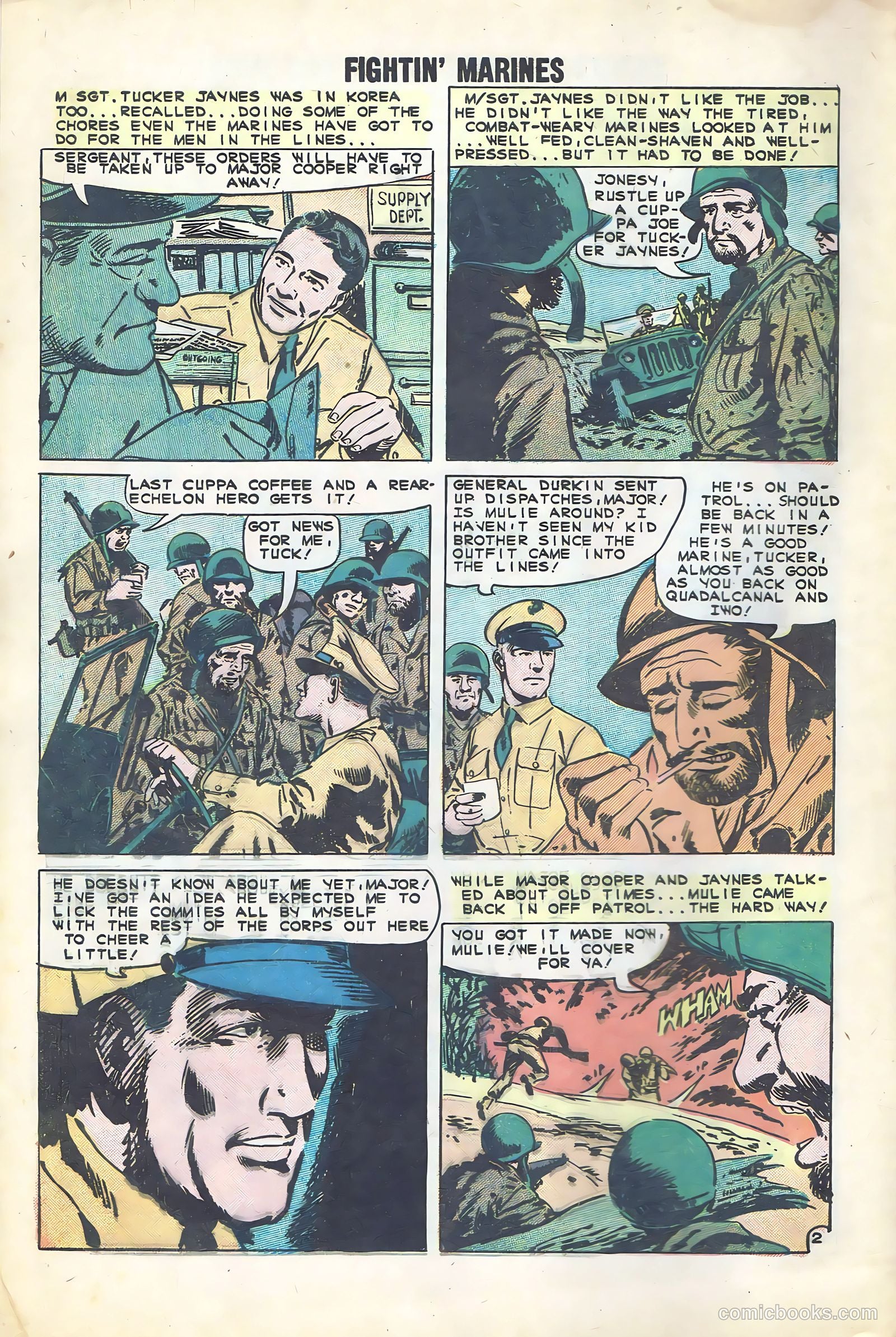 Fightin' Marines #40 (1961) — page 4 of 36