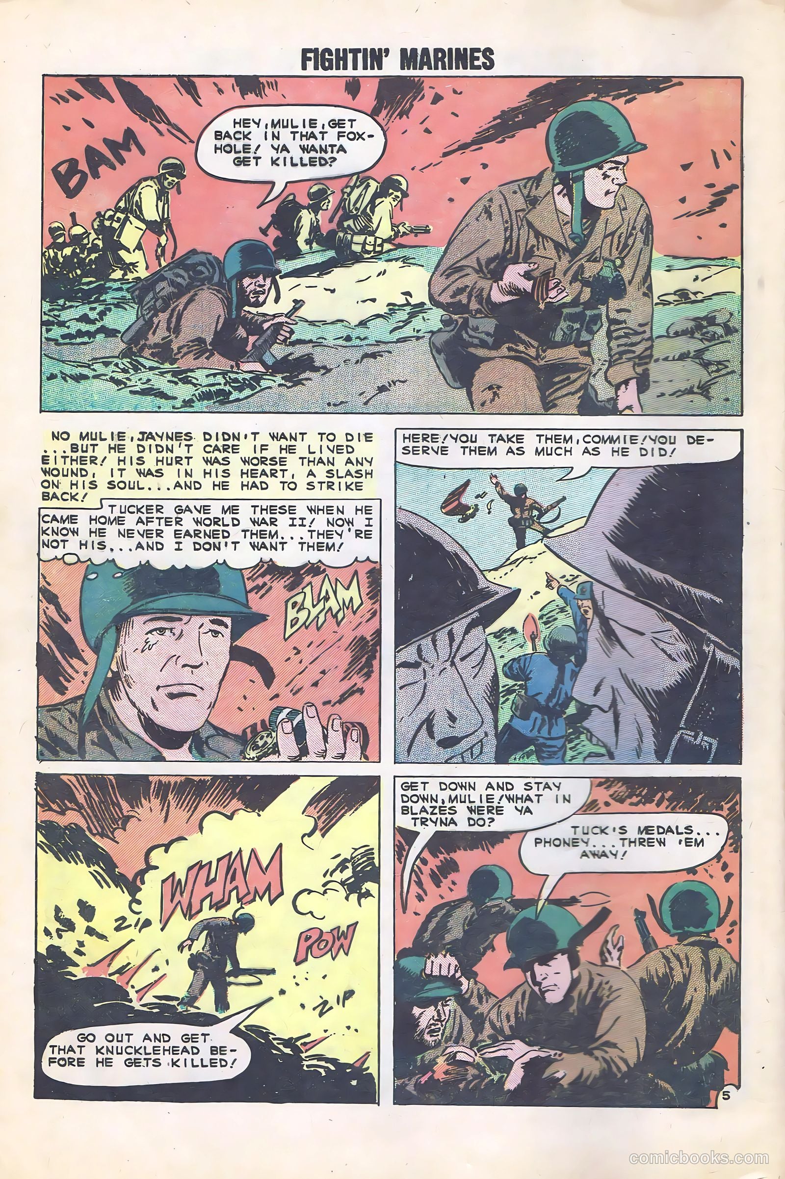 Fightin' Marines #40 (1961) — page 8 of 36