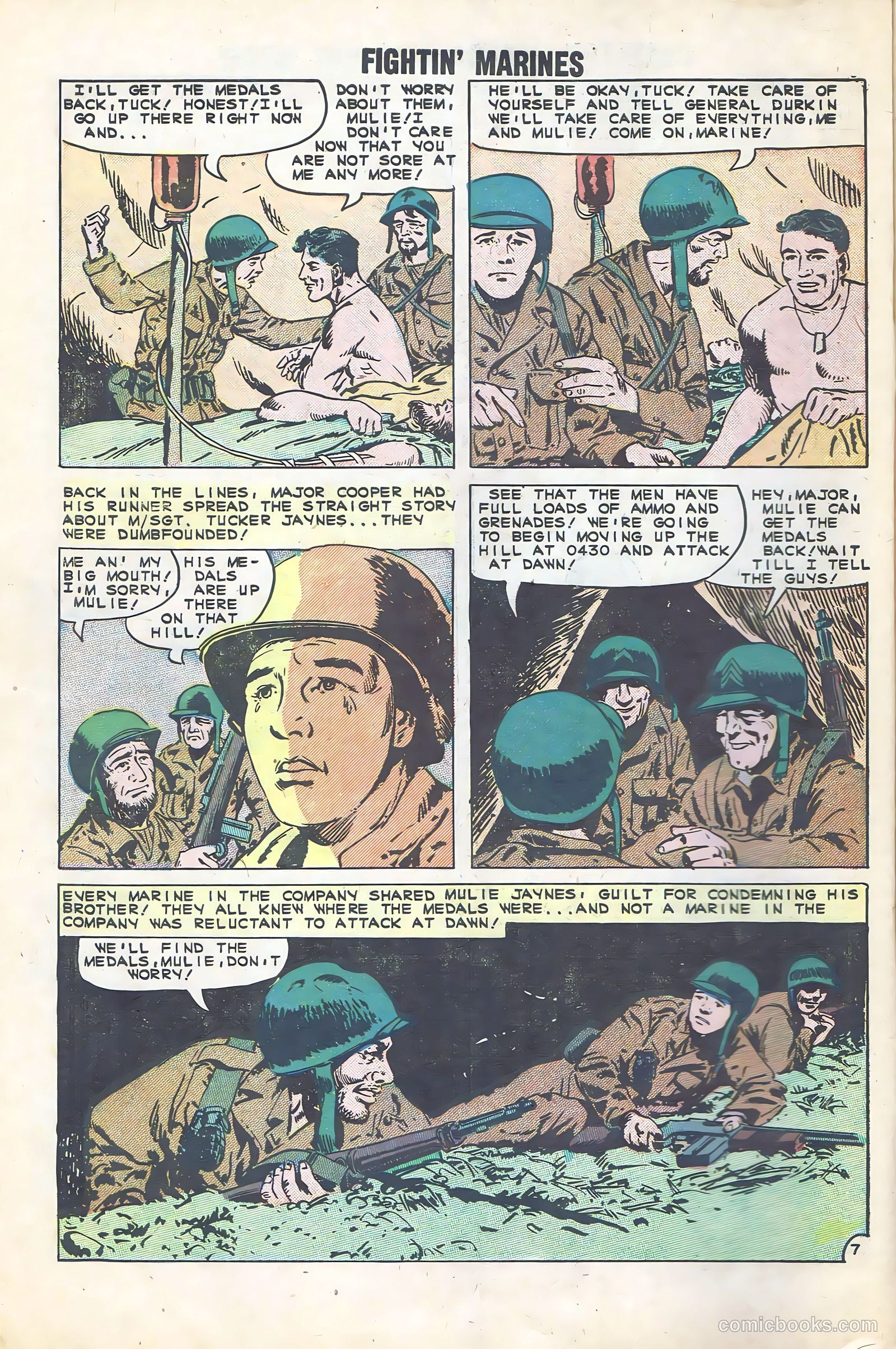 Fightin' Marines #40 (1961) — page 10 of 36