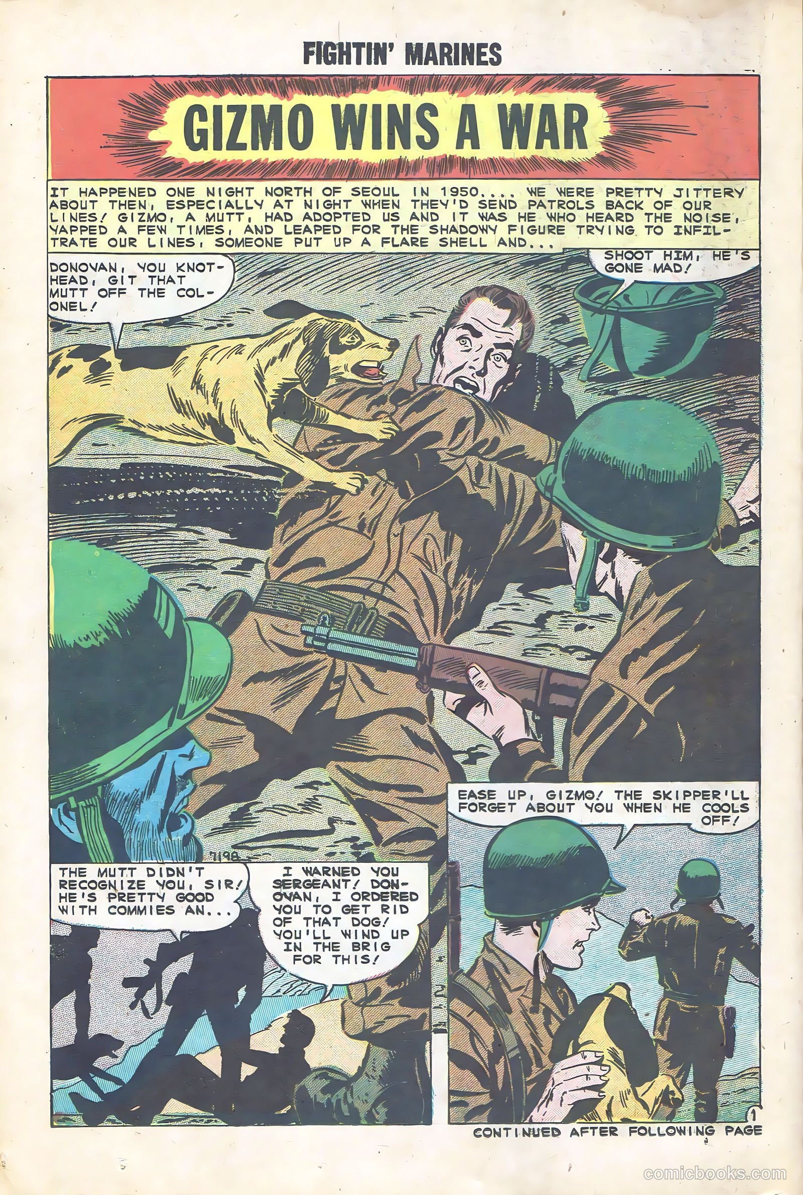 Fightin' Marines #40 (1961) — page 14 of 36