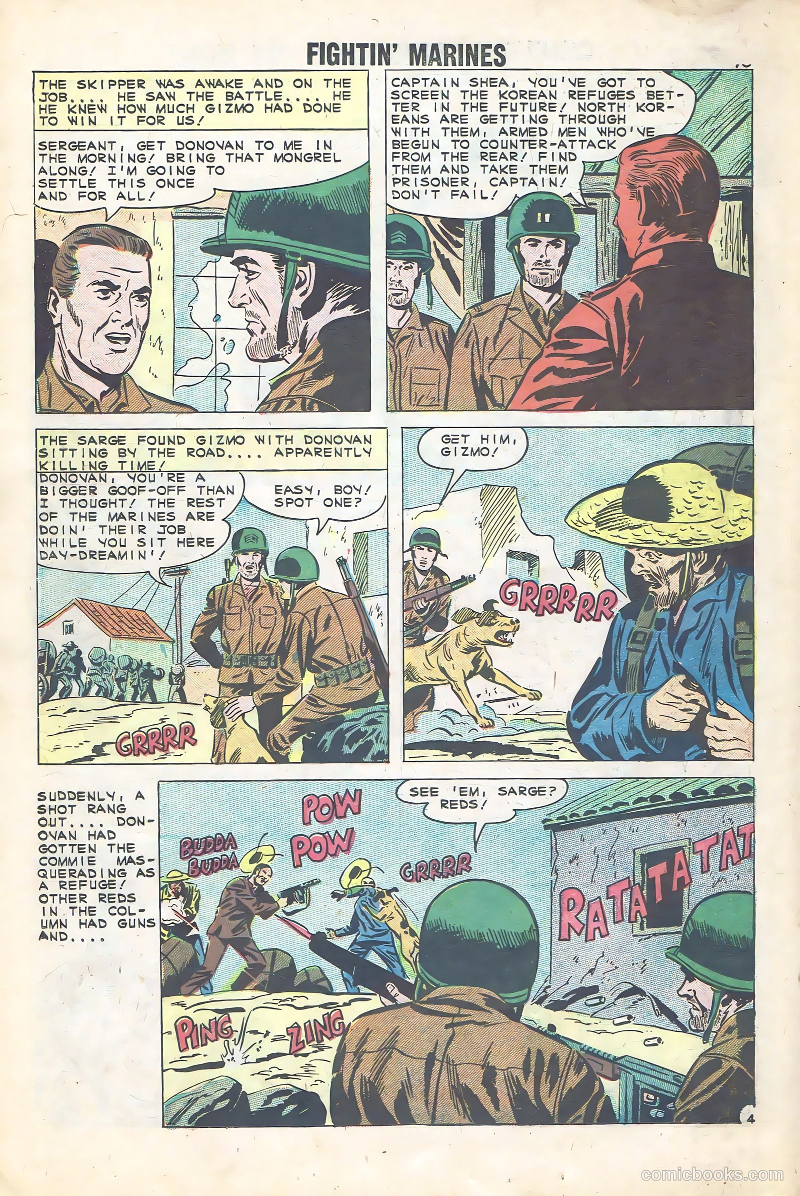 Fightin' Marines #40 (1961) — page 18 of 36