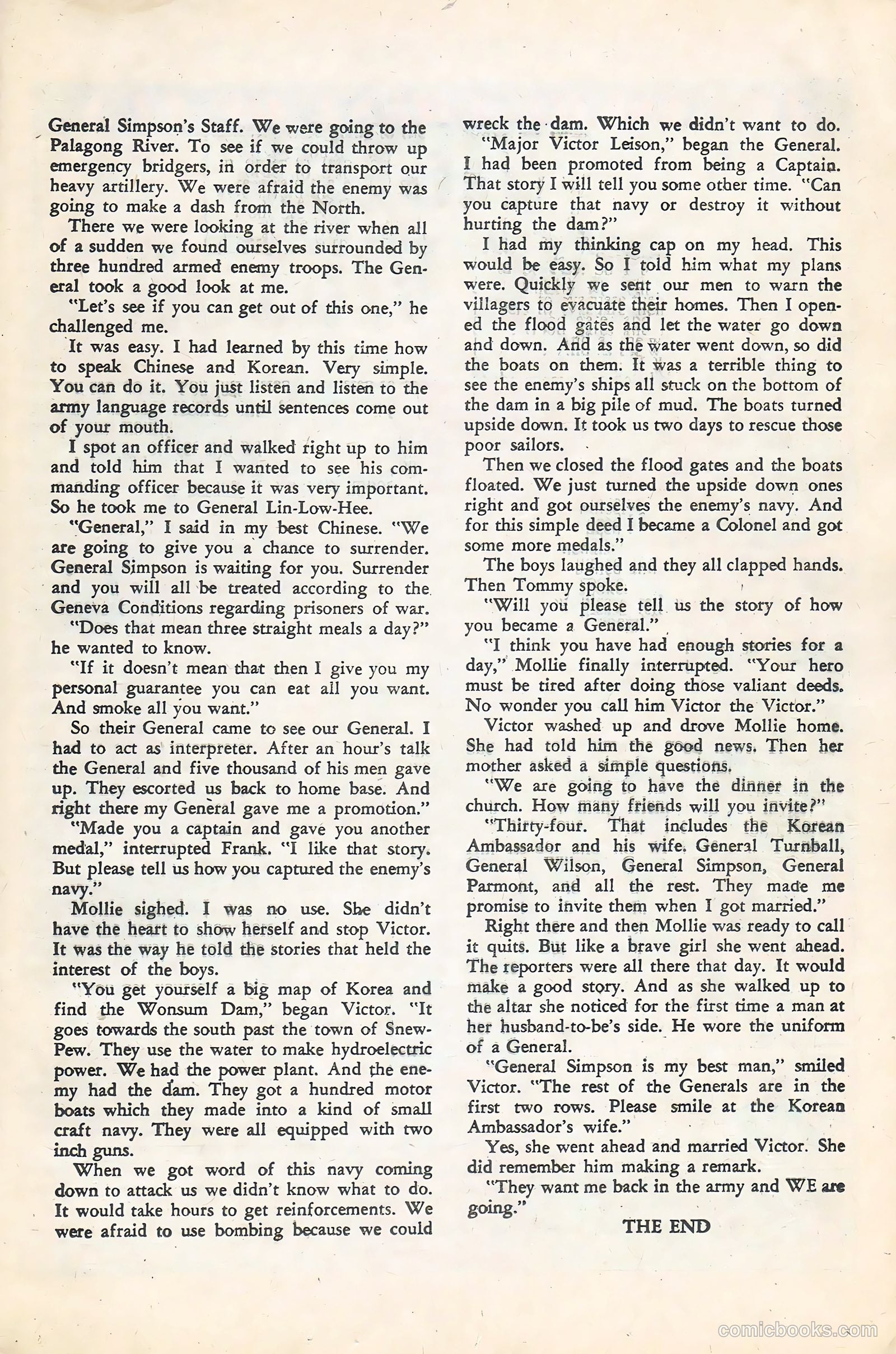 Fightin' Marines #40 (1961) — page 21 of 36