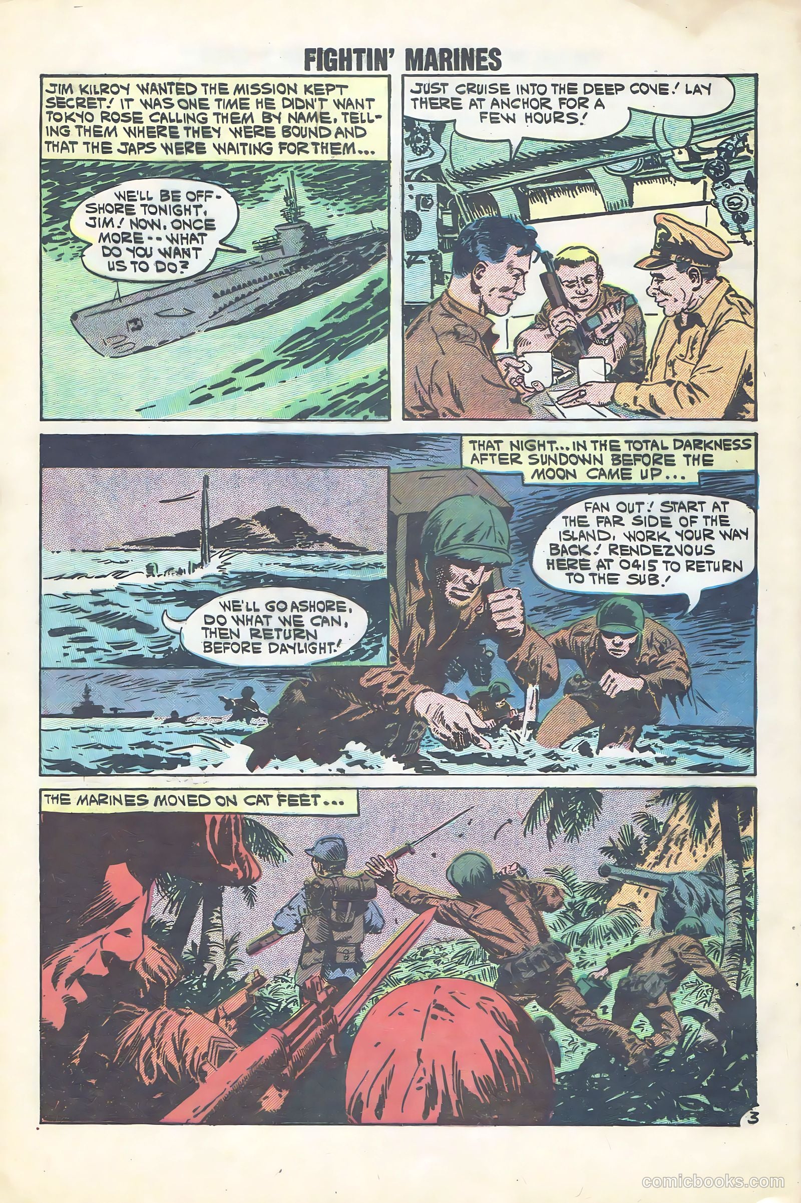 Fightin' Marines #40 (1961) — page 28 of 36
