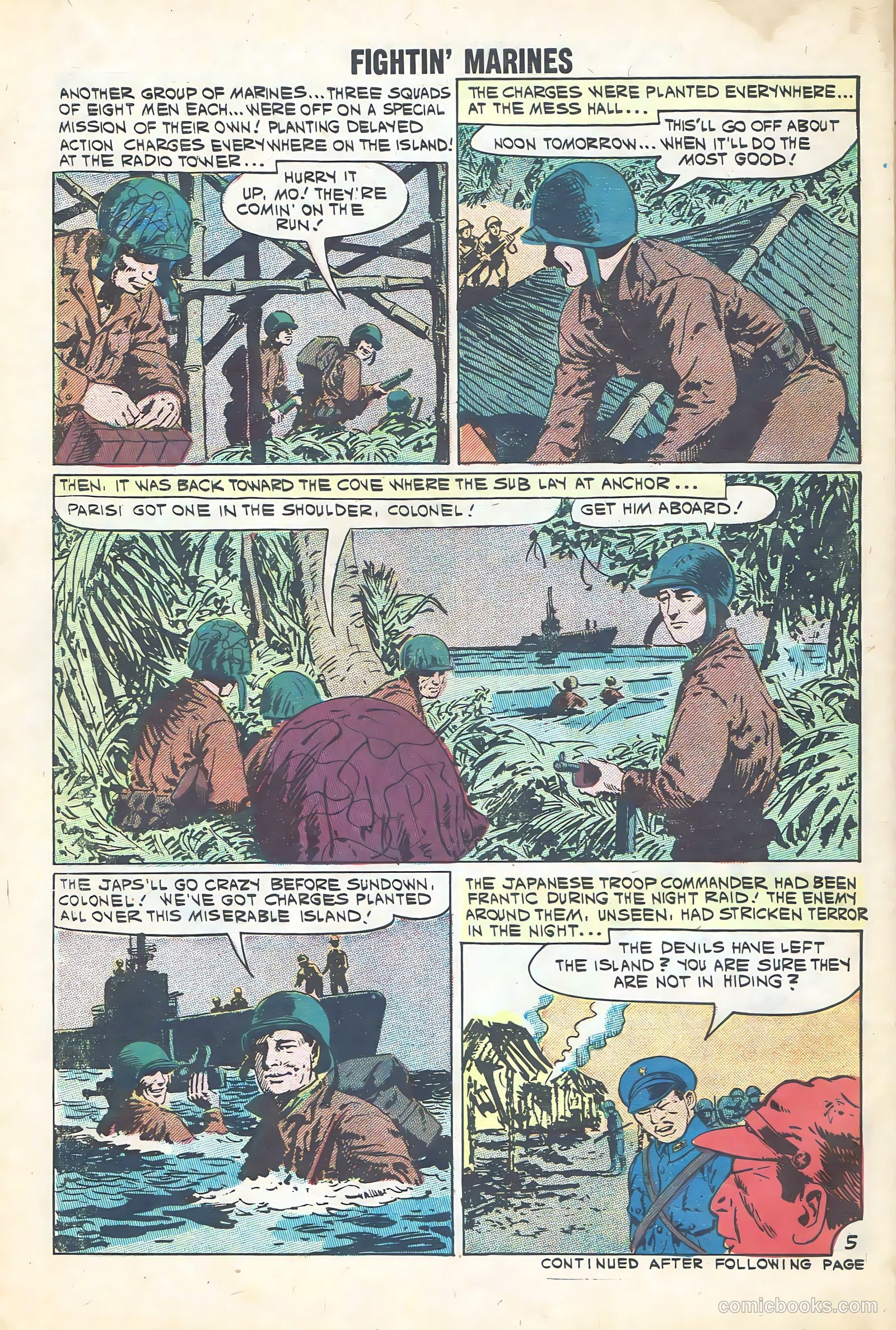 Fightin' Marines #40 (1961) — page 30 of 36