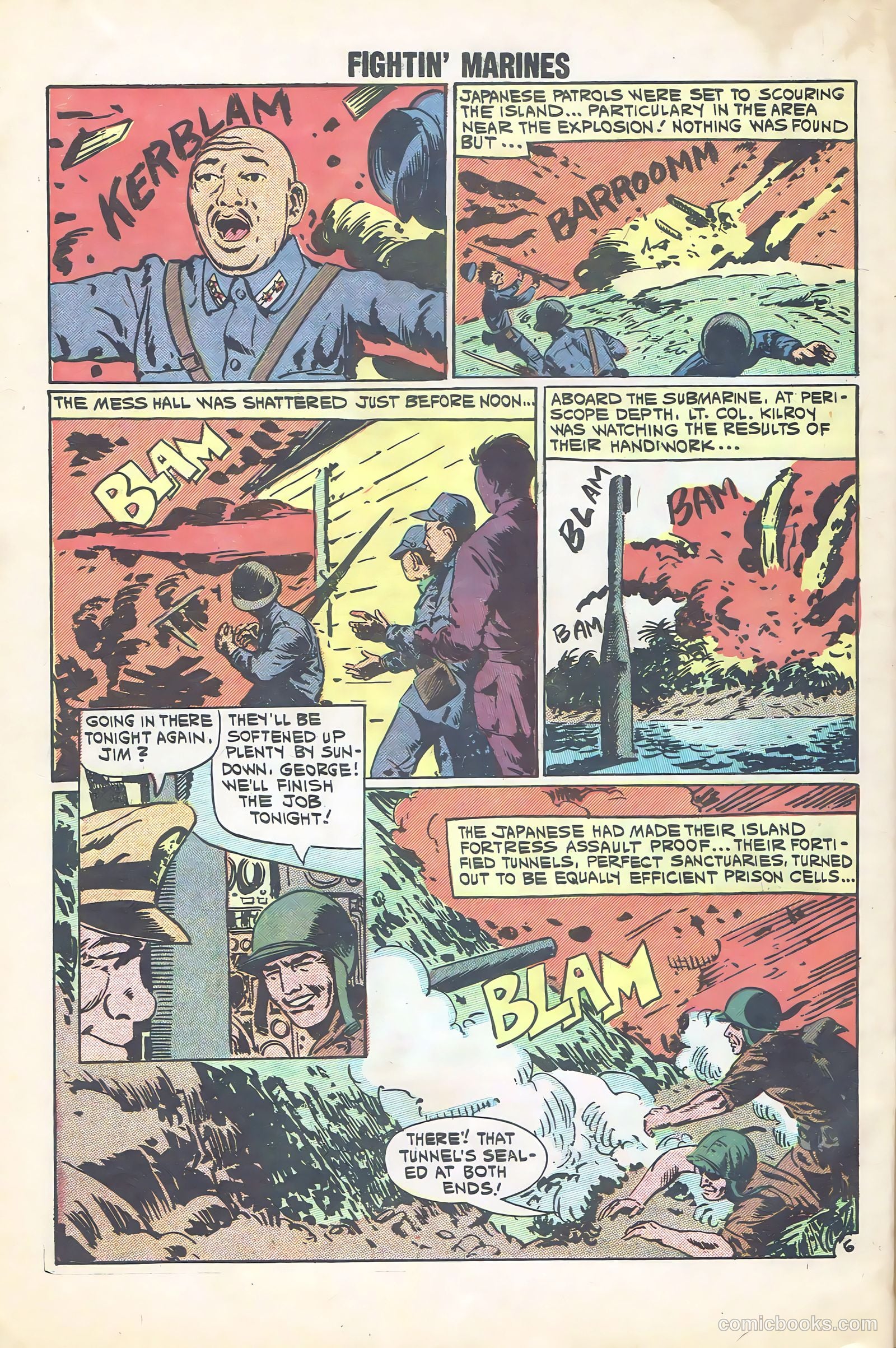 Fightin' Marines #40 (1961) — page 32 of 36