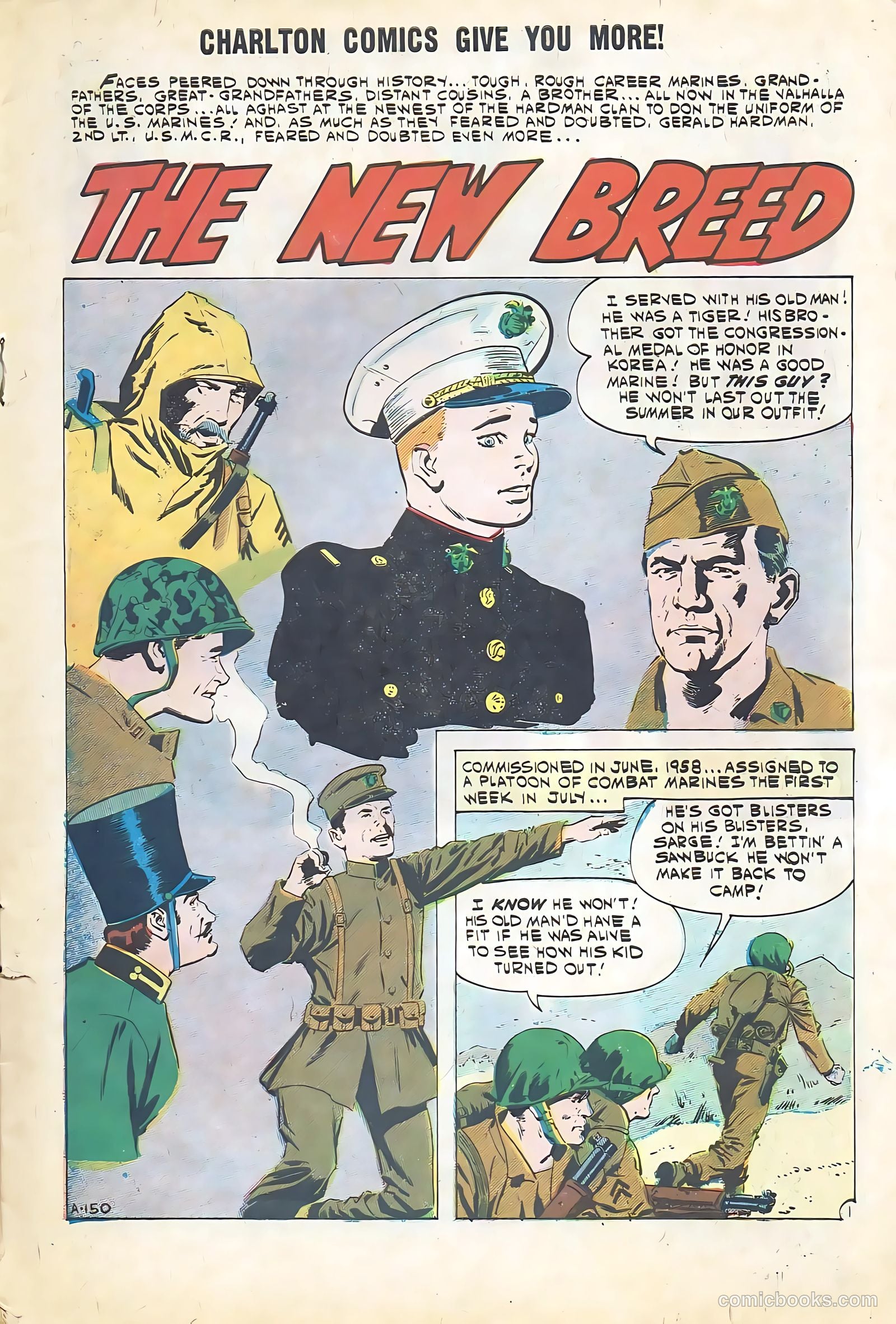 Fightin' Marines #41 (1961) — page 3 of 36