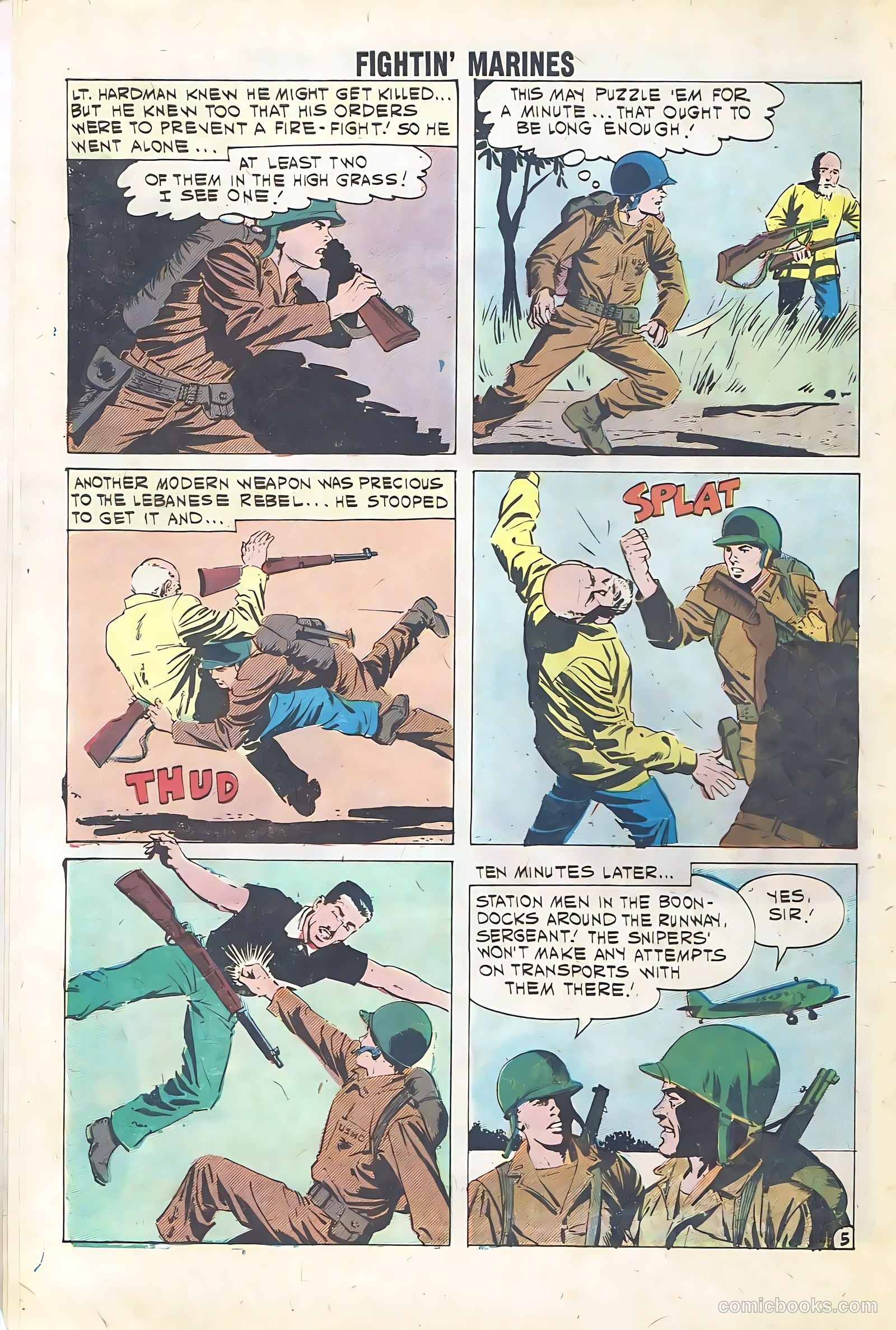 Fightin' Marines #41 (1961) — page 8 of 36