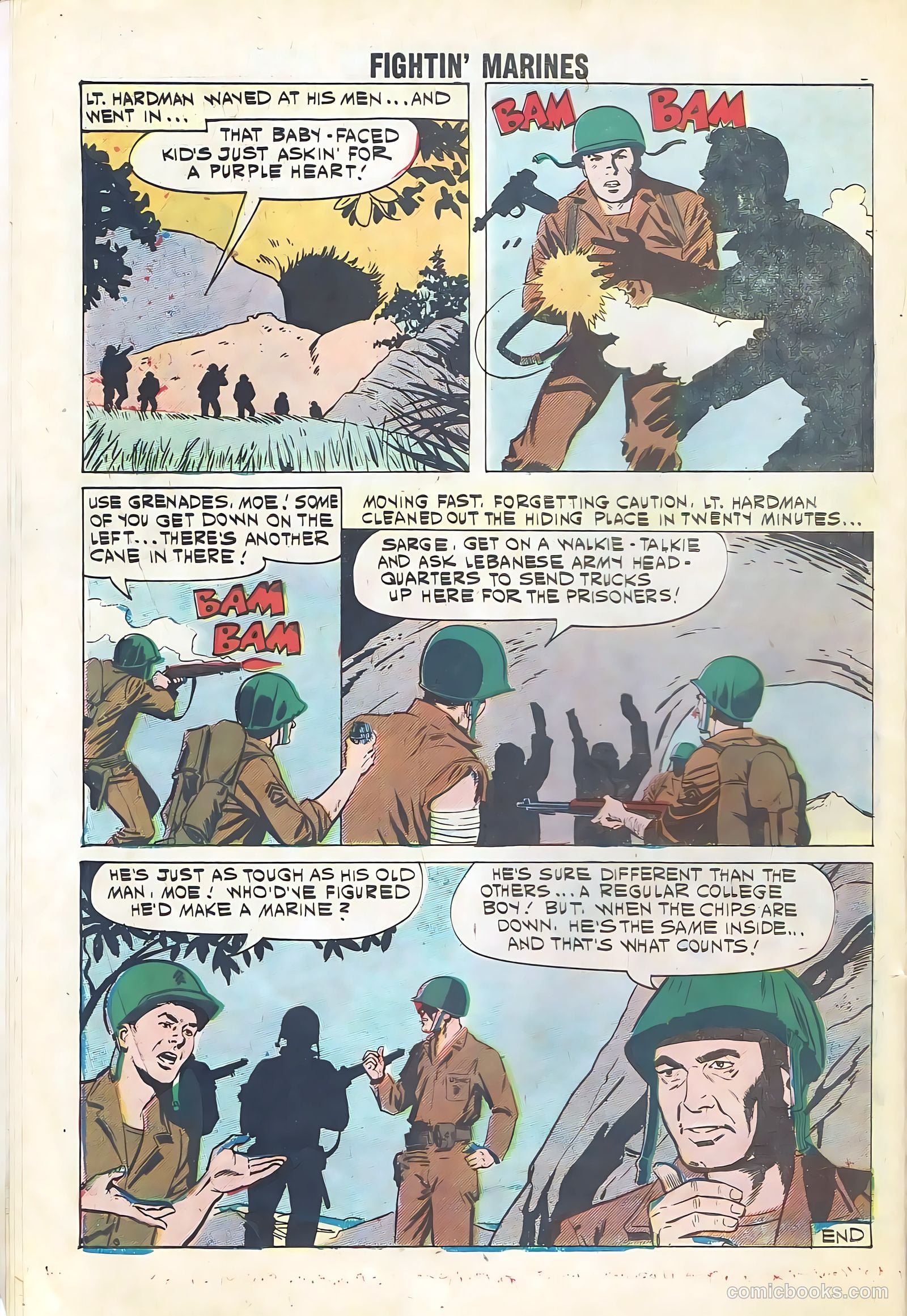 Fightin' Marines #41 (1961) — page 10 of 36