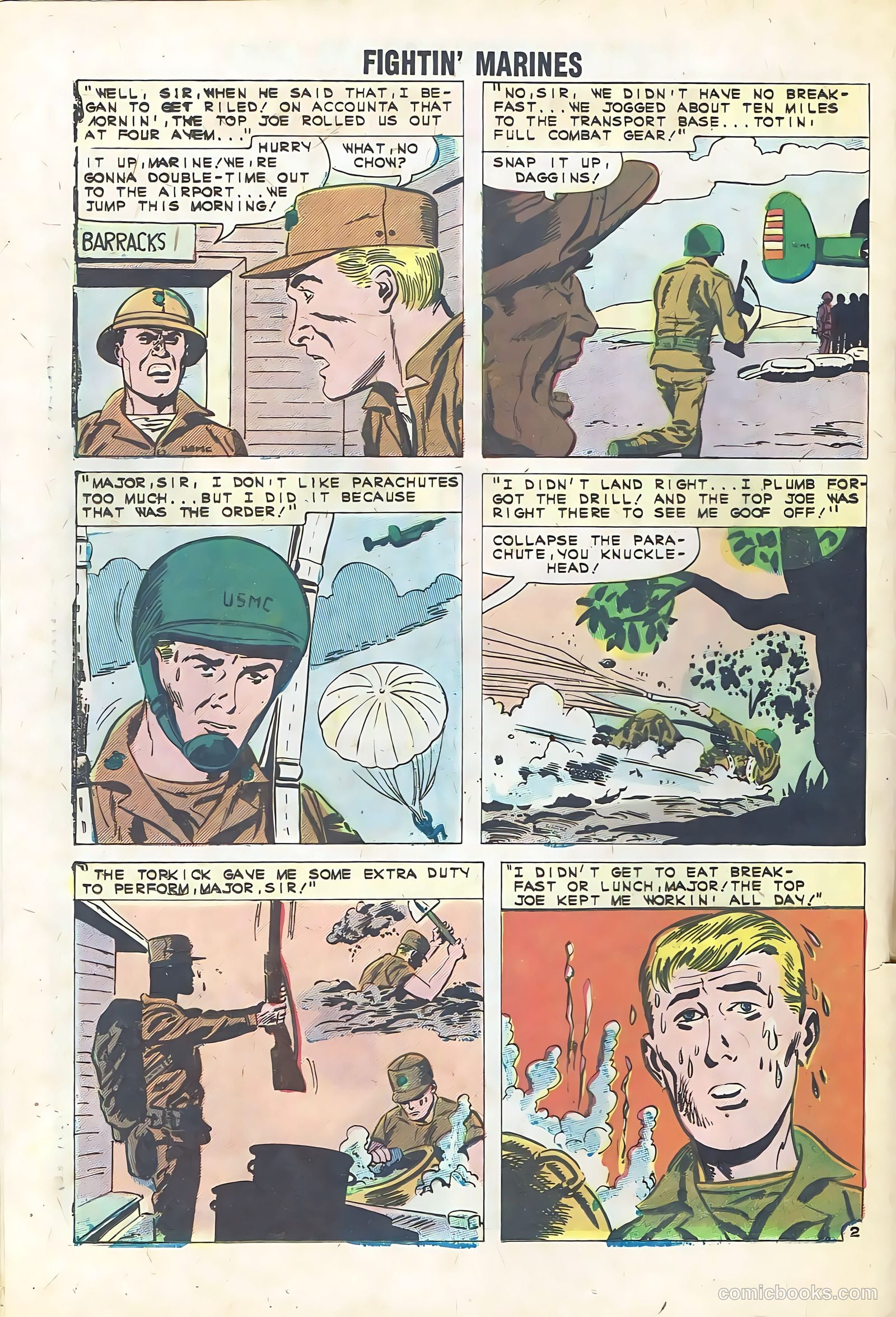 Fightin' Marines #41 (1961) — page 20 of 36