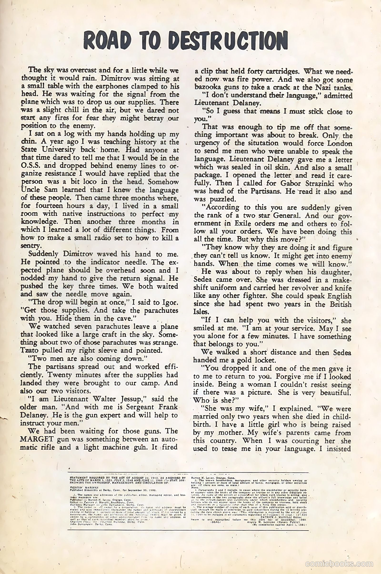 Fightin' Marines #41 (1961) — page 23 of 36