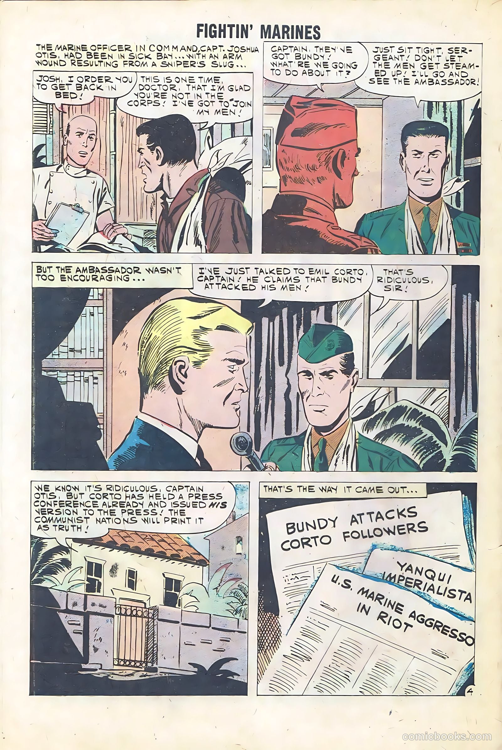 Fightin' Marines #41 (1961) — page 28 of 36