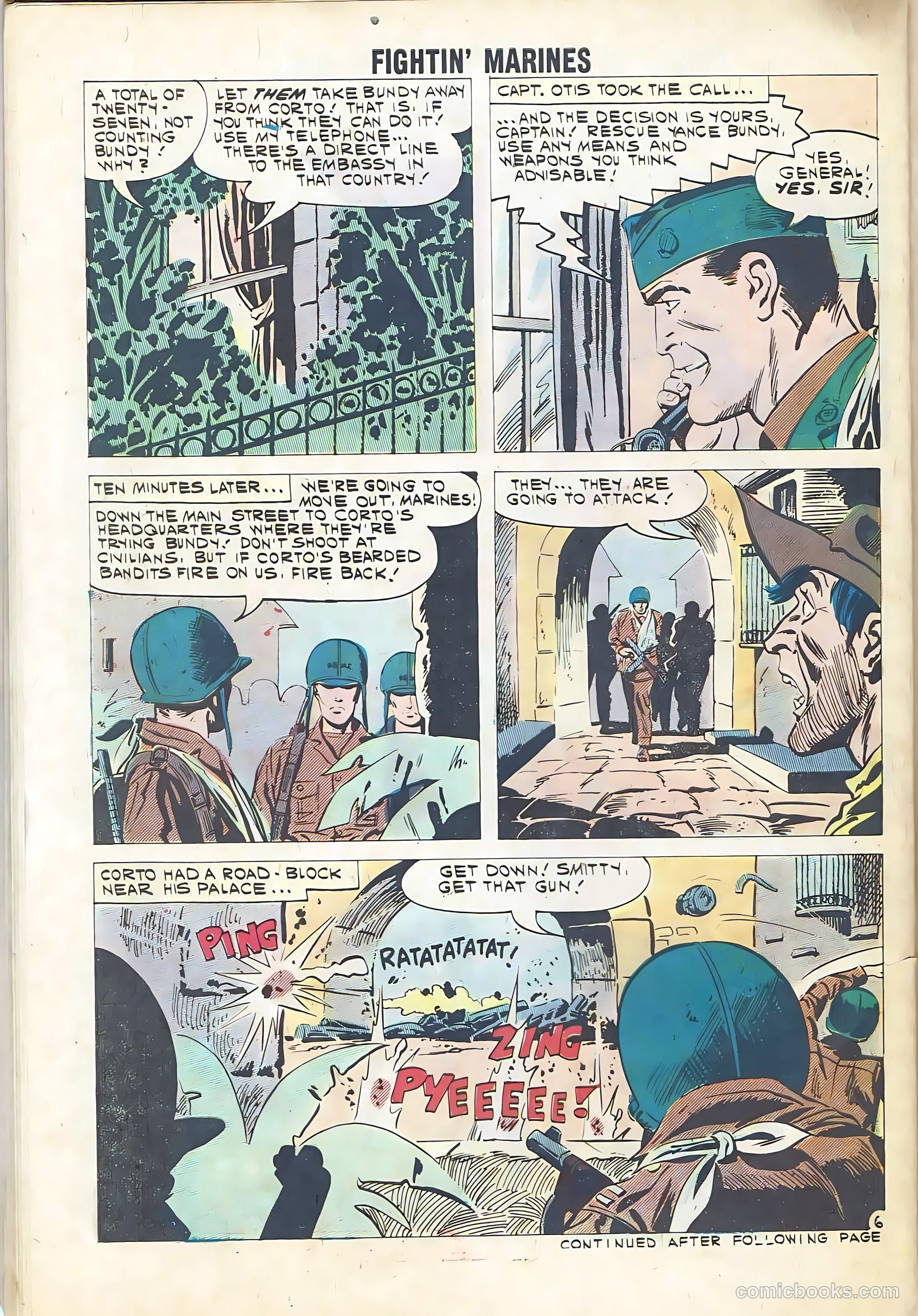 Fightin' Marines #41 (1961) — page 30 of 36