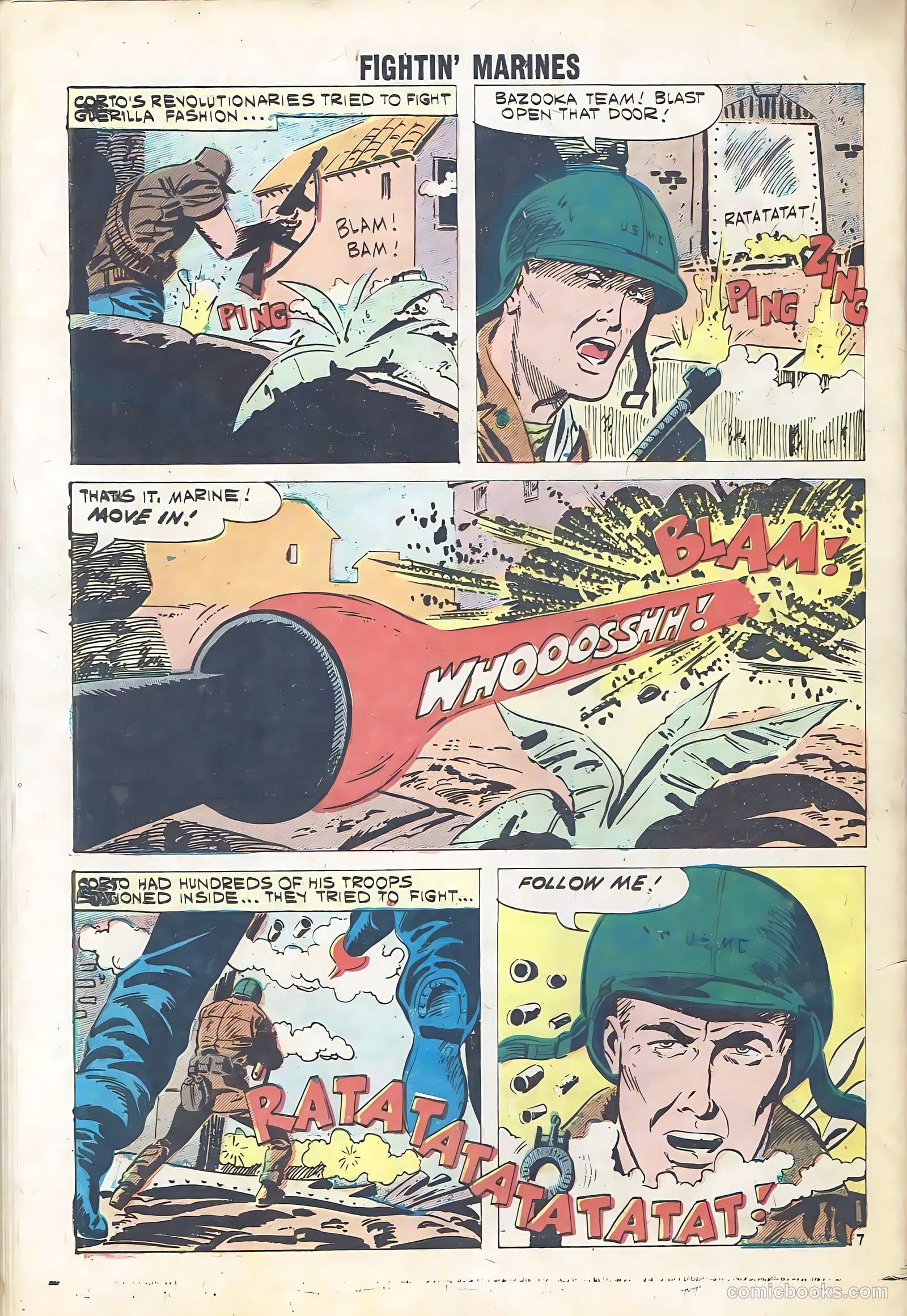 Fightin' Marines #41 (1961) — page 32 of 36