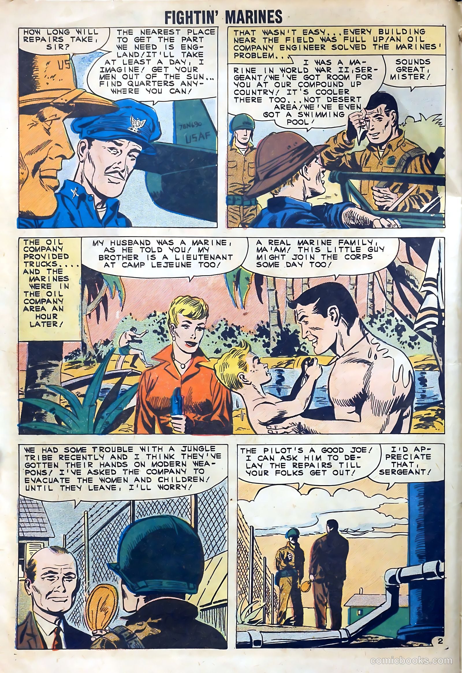 Fightin' Marines #42 (1961) — page 4 of 36