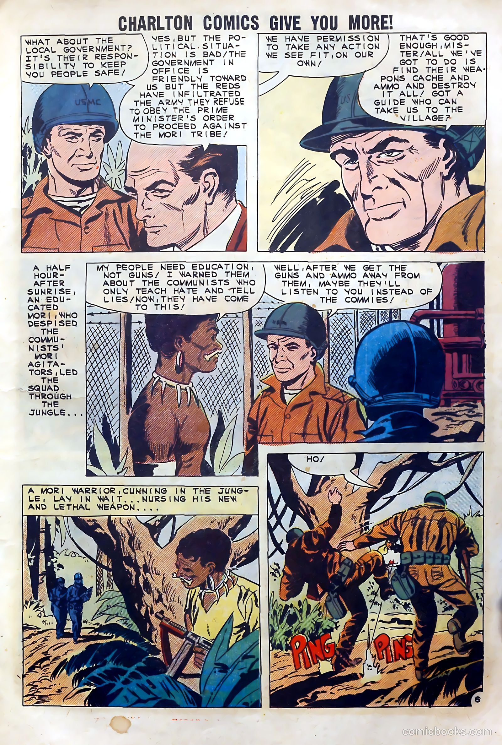 Fightin' Marines #42 (1961) — page 9 of 36