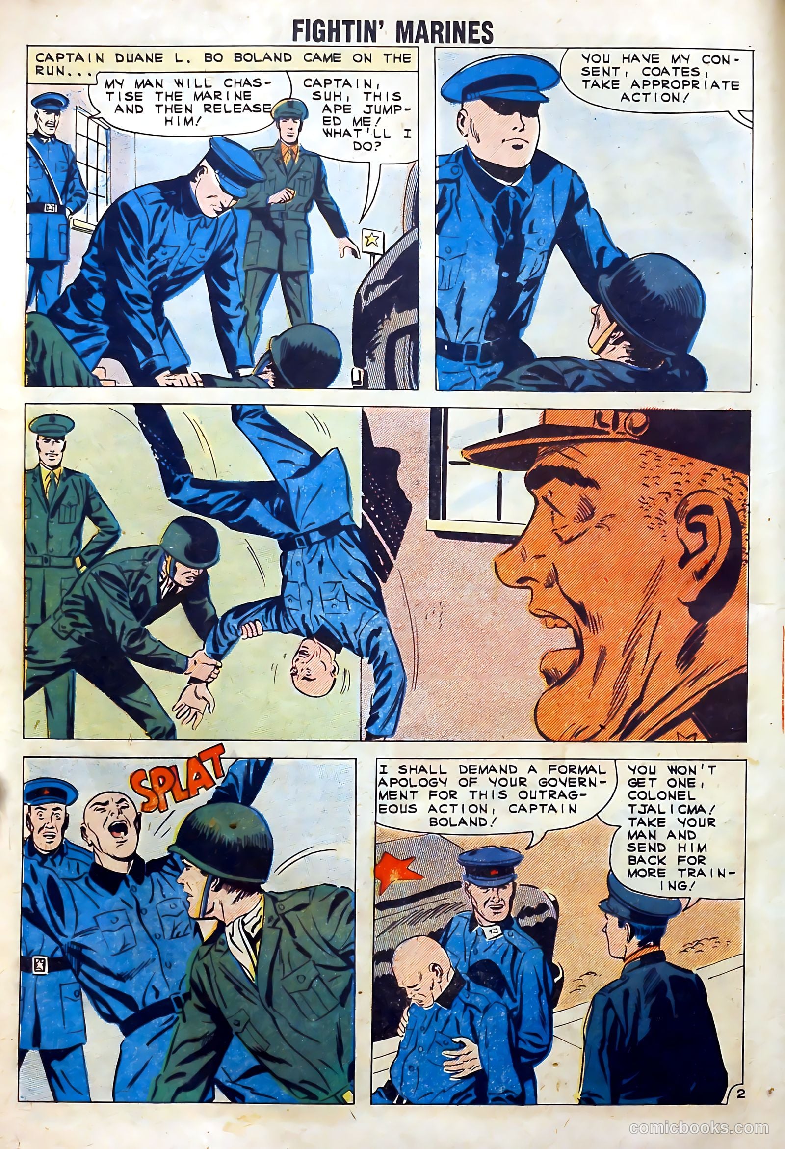Fightin' Marines #42 (1961) — page 16 of 36