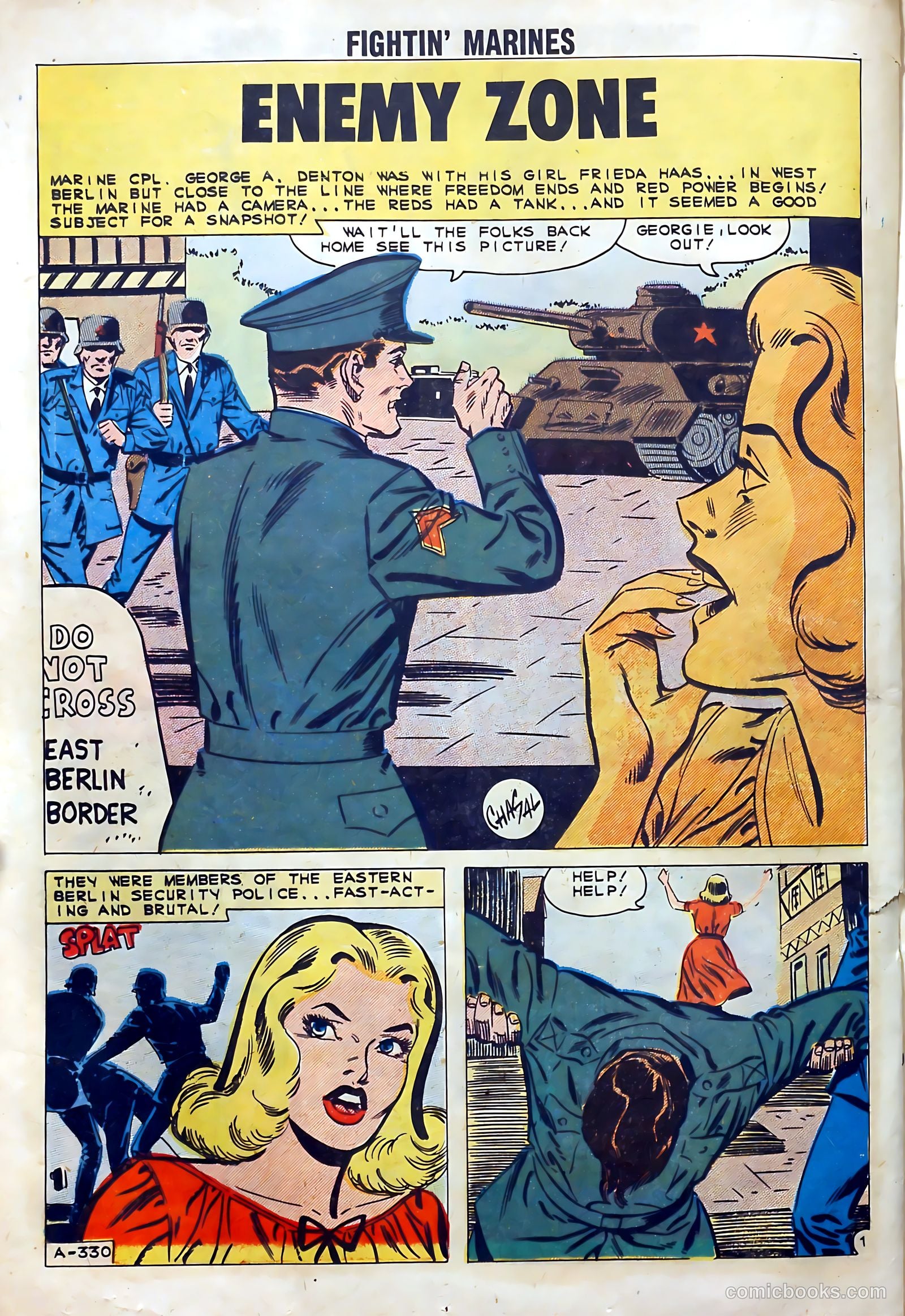 Fightin' Marines #42 (1961) — page 20 of 36