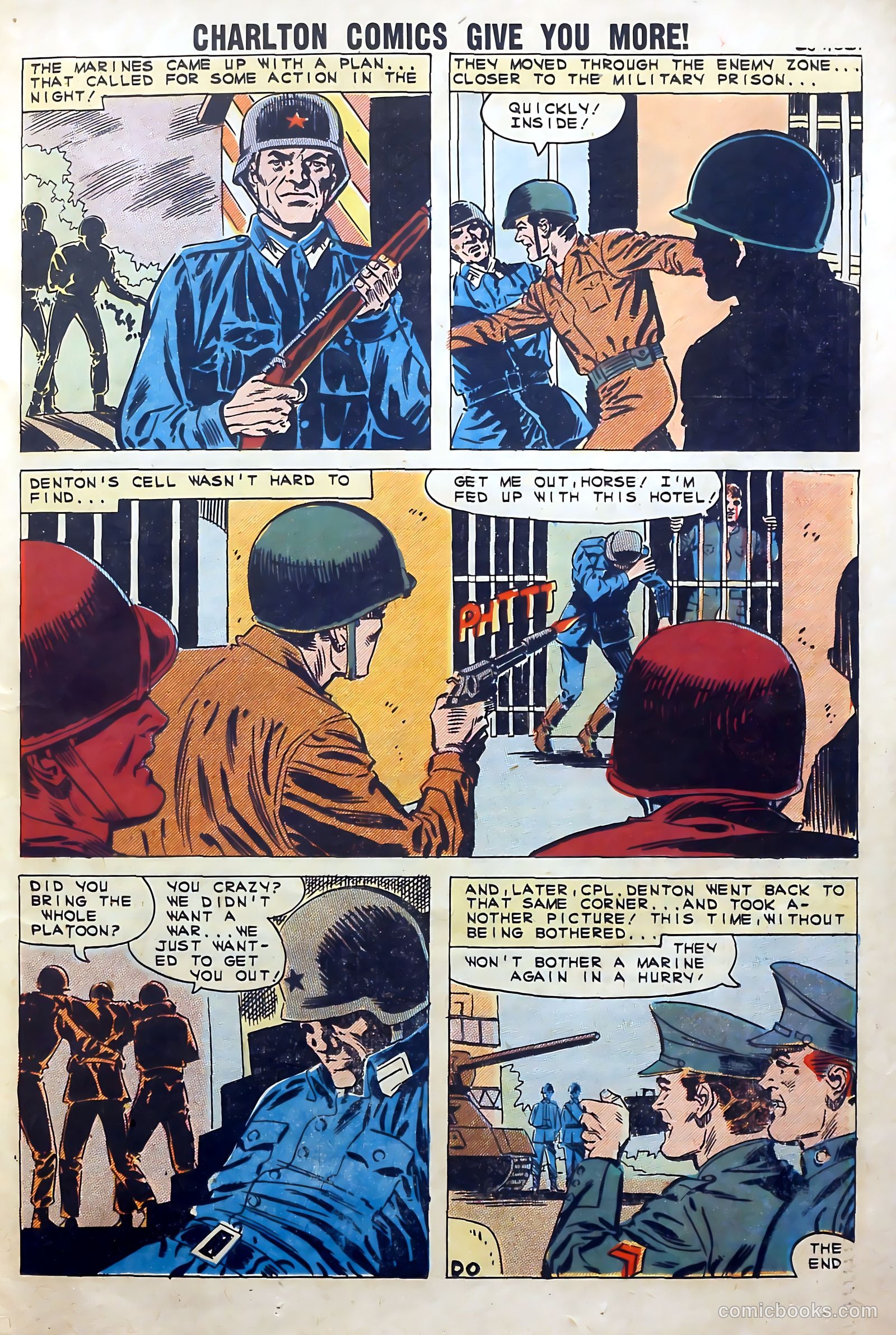 Fightin' Marines #42 (1961) — page 23 of 36