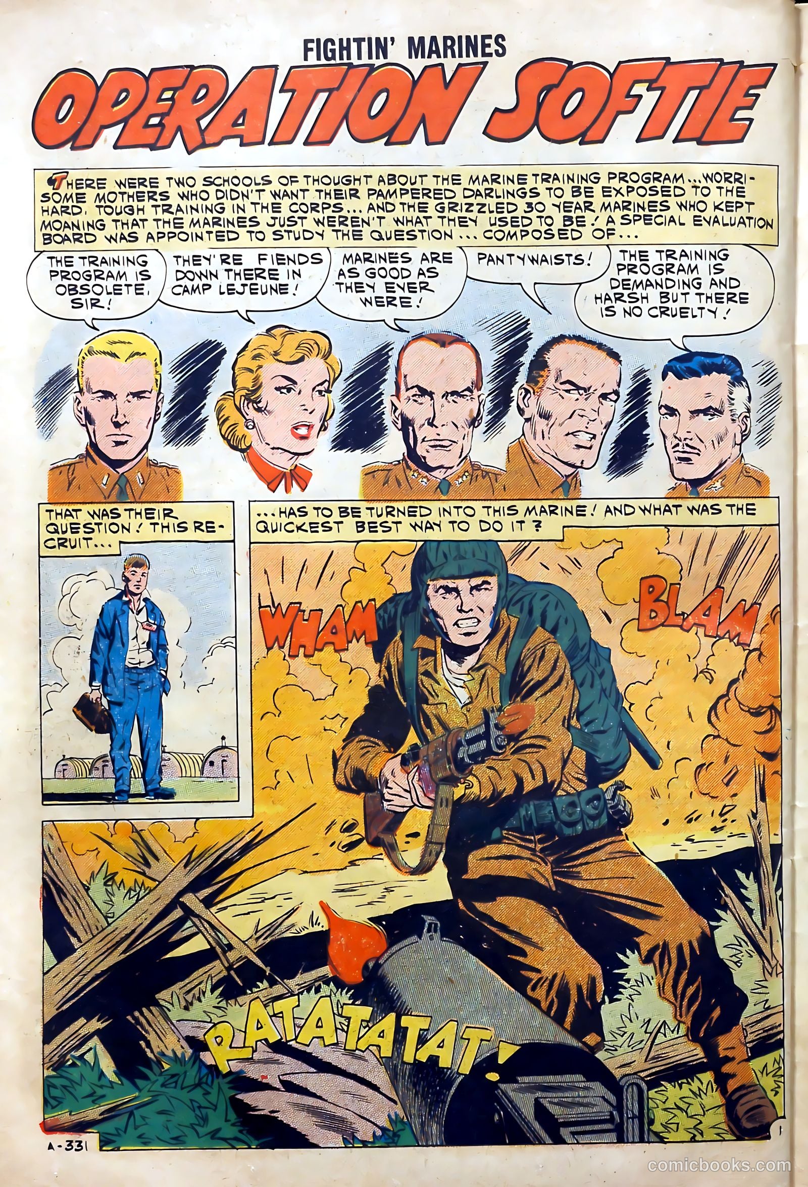 Fightin' Marines #42 (1961) — page 26 of 36