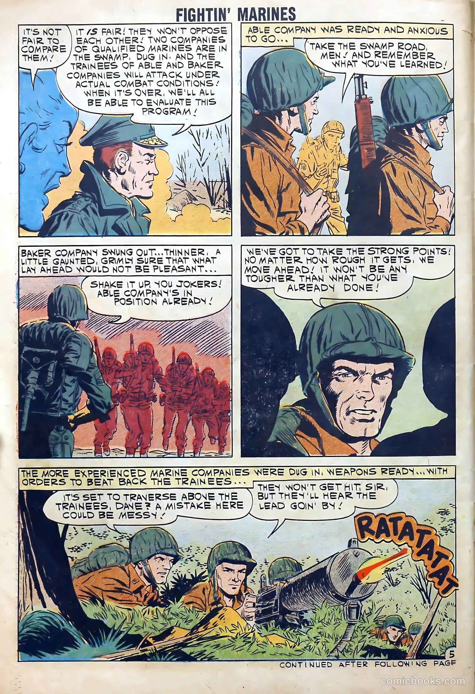 Fightin' Marines #42 (1961) — page 30 of 36