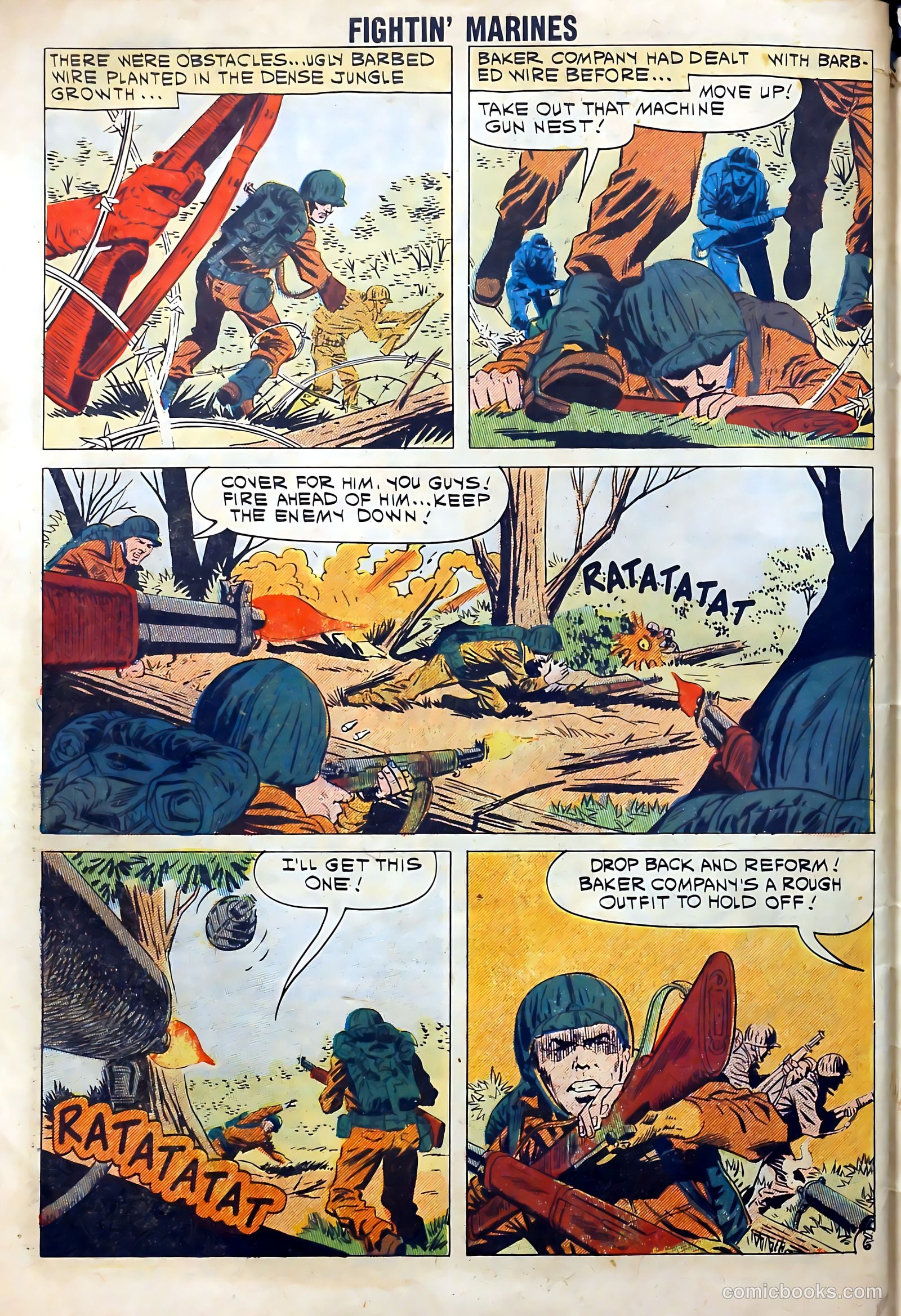 Fightin' Marines #42 (1961) — page 32 of 36