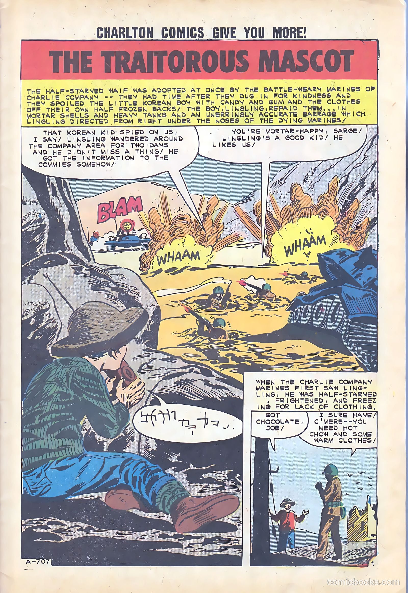 Fightin' Marines #43 (1961) — page 3 of 36